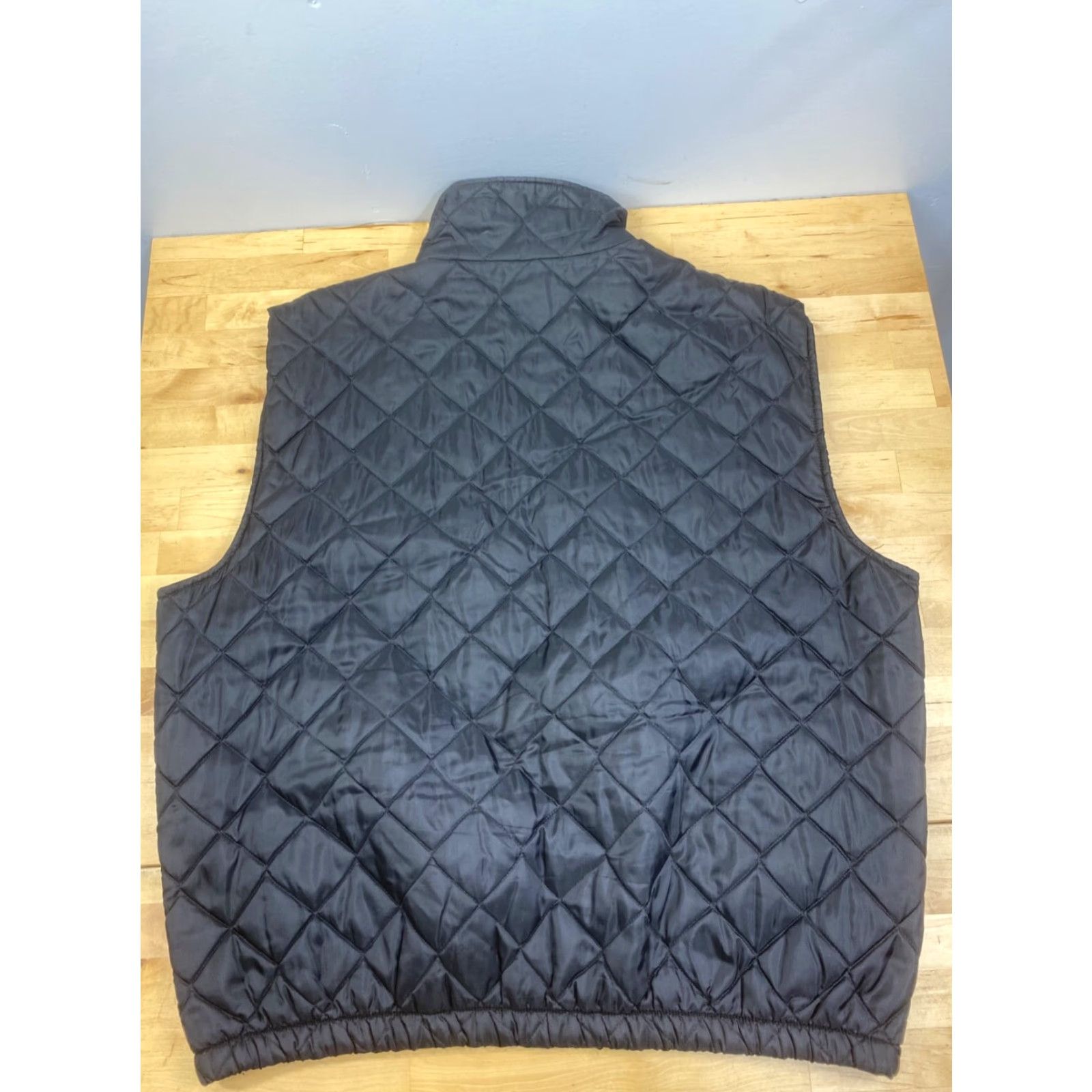 Vintage VINTAGE Serac Quilted Vest Mens XL Black Casual Outdoor Made in USA Vest Size US XL / EU 56 / 4 - 2 Thumbnail
