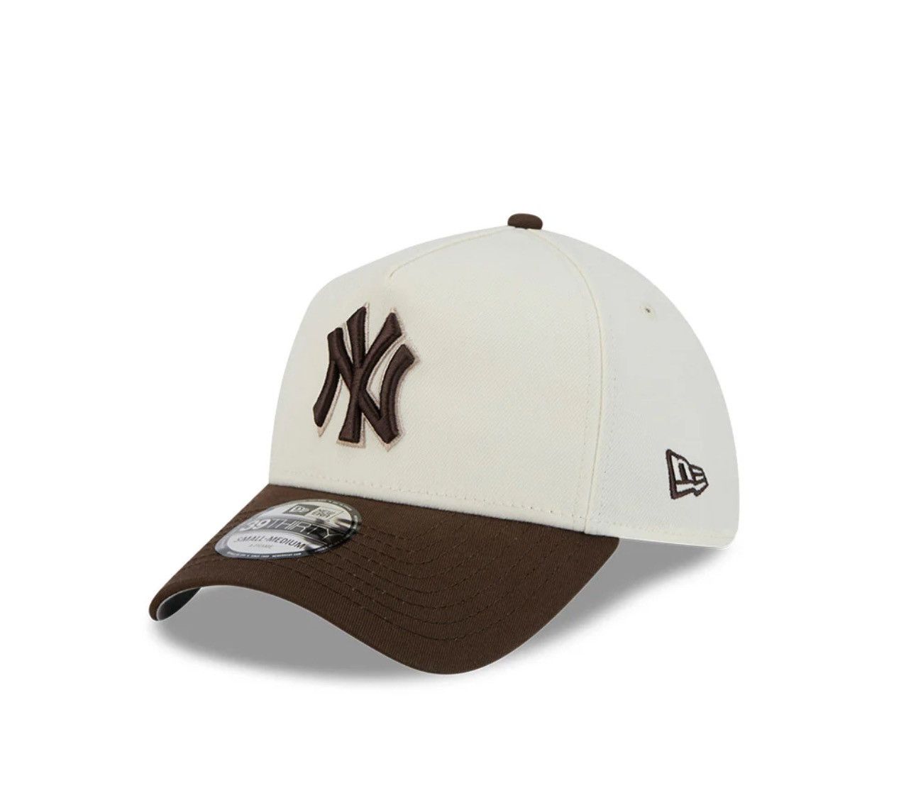 Other New Era N.Y 39Thirty Snapback (Brown/Cream) Size 34 - 2 Thumbnail