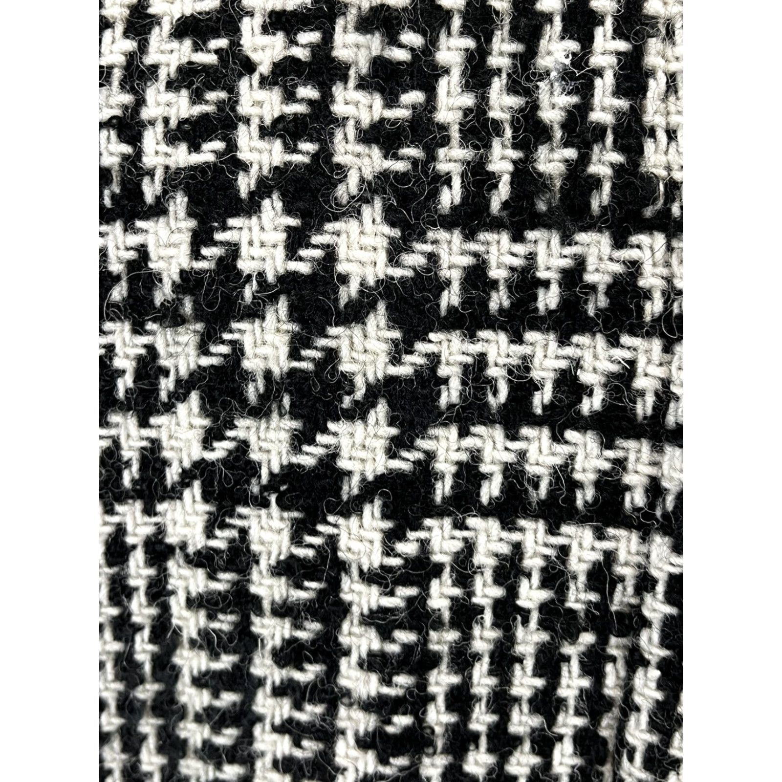 Talbots Talbots Wool Houndstooth Blazer Jacket sz 10 Plaid Double Breasted Classic NEW! Size L / US 10 / IT 46 - 6 Thumbnail