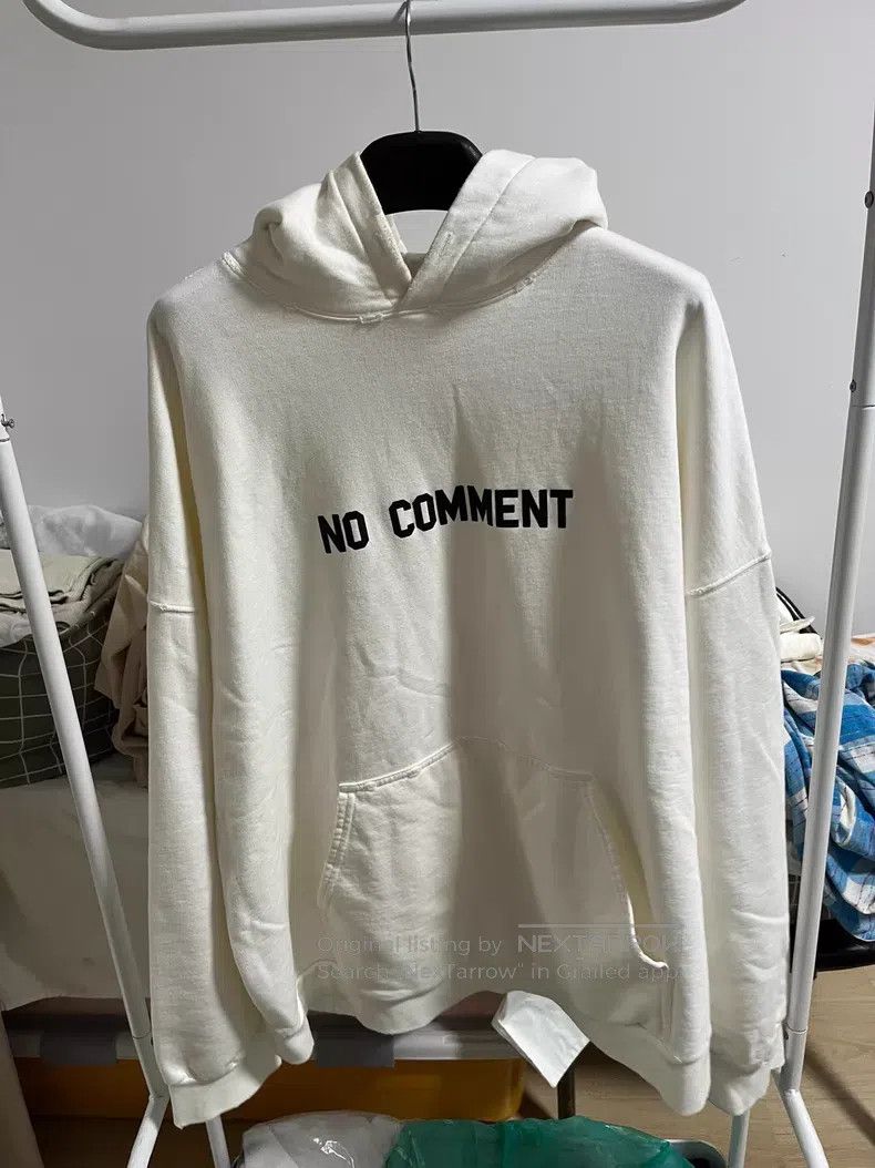 Balenciaga Balenciaga Destroyed Letter Sweatshirt Size US XL / EU 56 / 4 - 1 Thumbnail