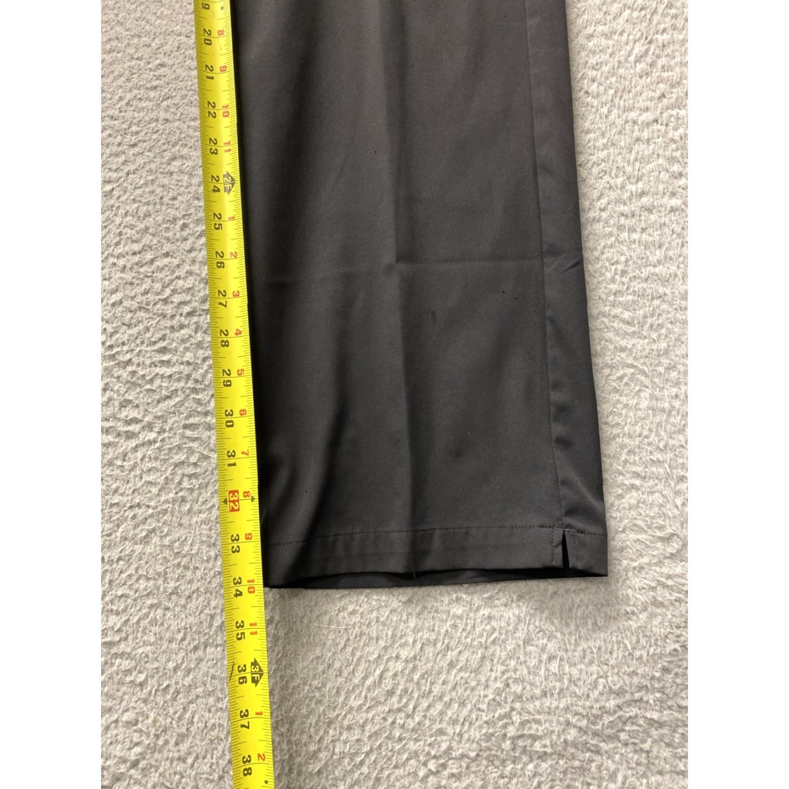 Adidas Adidas Golf Pants Mens 38x34 Black Performance Lightweight /0377 Pants Mens 38 Black Polyester Slim Straight Leg Size US 38 / EU 54 - 4 Thumbnail