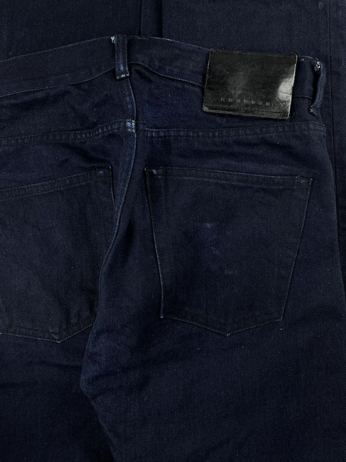 Rick Owens FW22 Rick Owens MIJ Detroit Cut Indigo Raw Denim Jeans Size US 33 - 4 Thumbnail