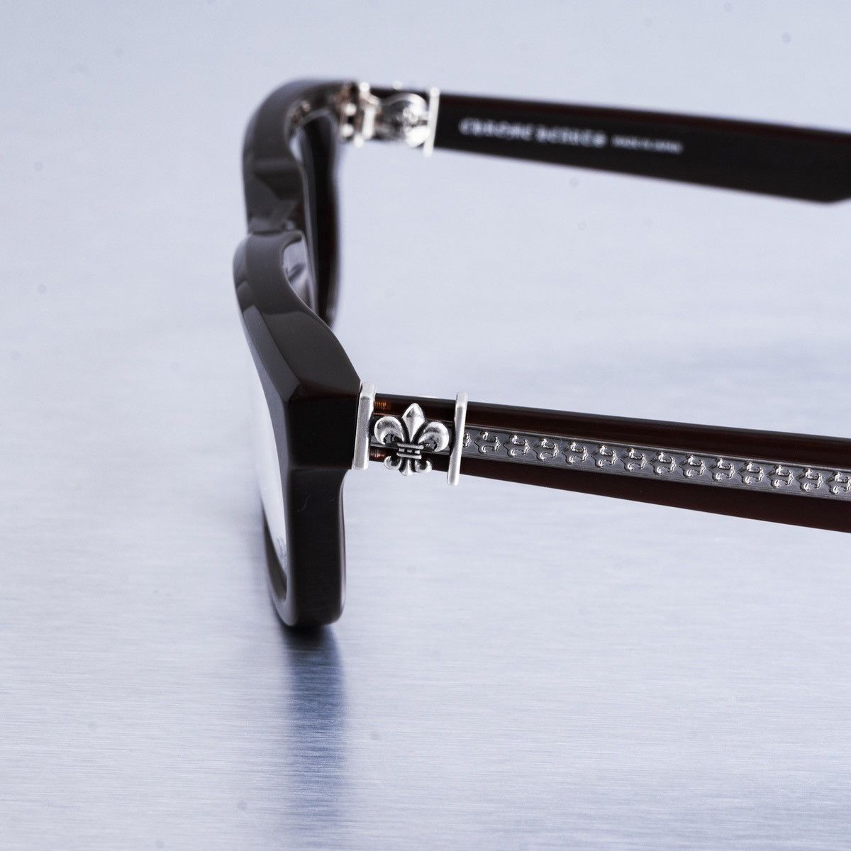 Chrome Hearts CHROME HEARTS SEE YOU IN TEA CLASSIC BROWN GLASSES Size ONE SIZE - 4 Thumbnail