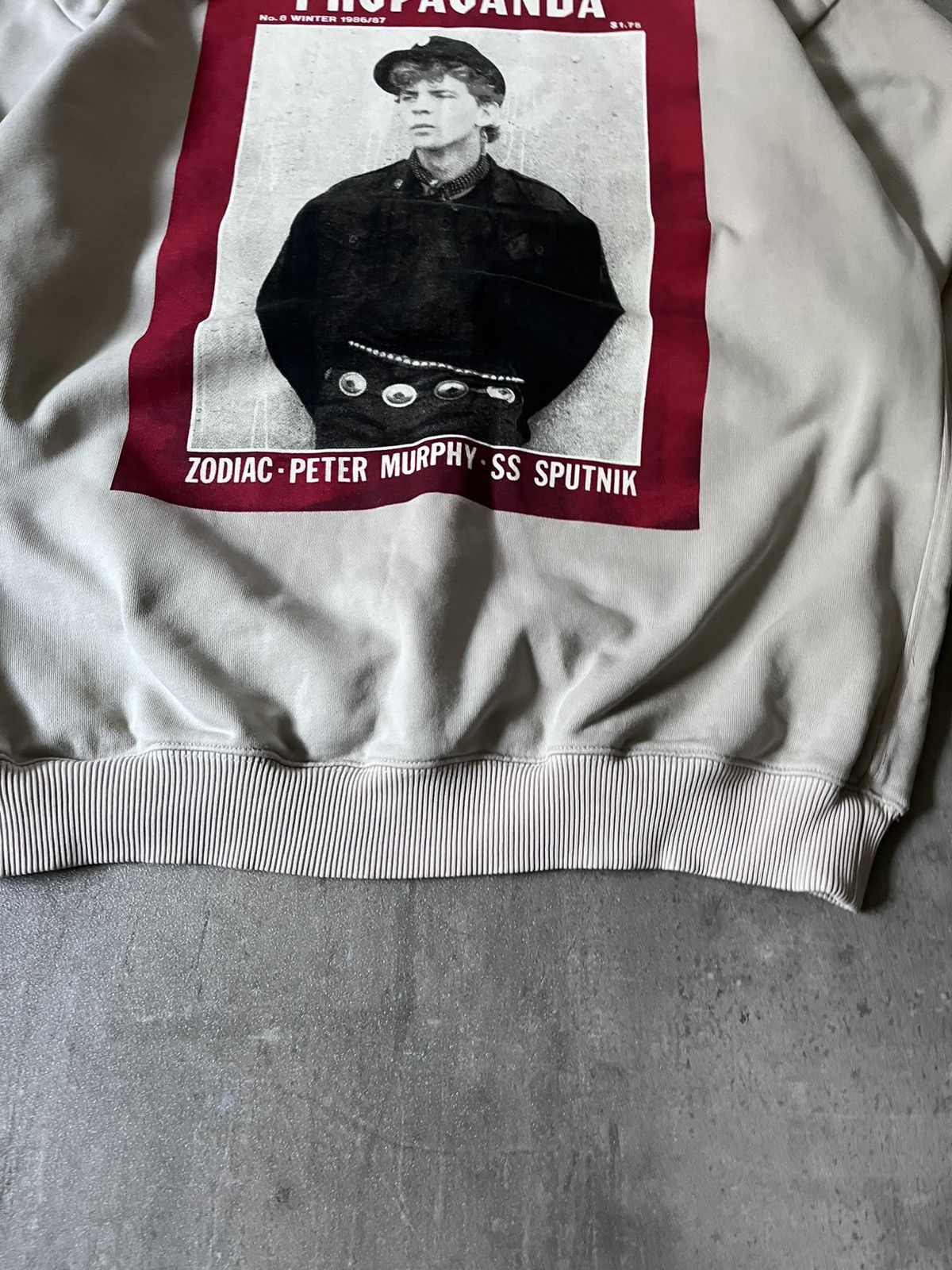 Acne Studios Acne Studios Propaganda beige sweatshirt rare Size US M / EU 48-50 / 2 - 5 Thumbnail