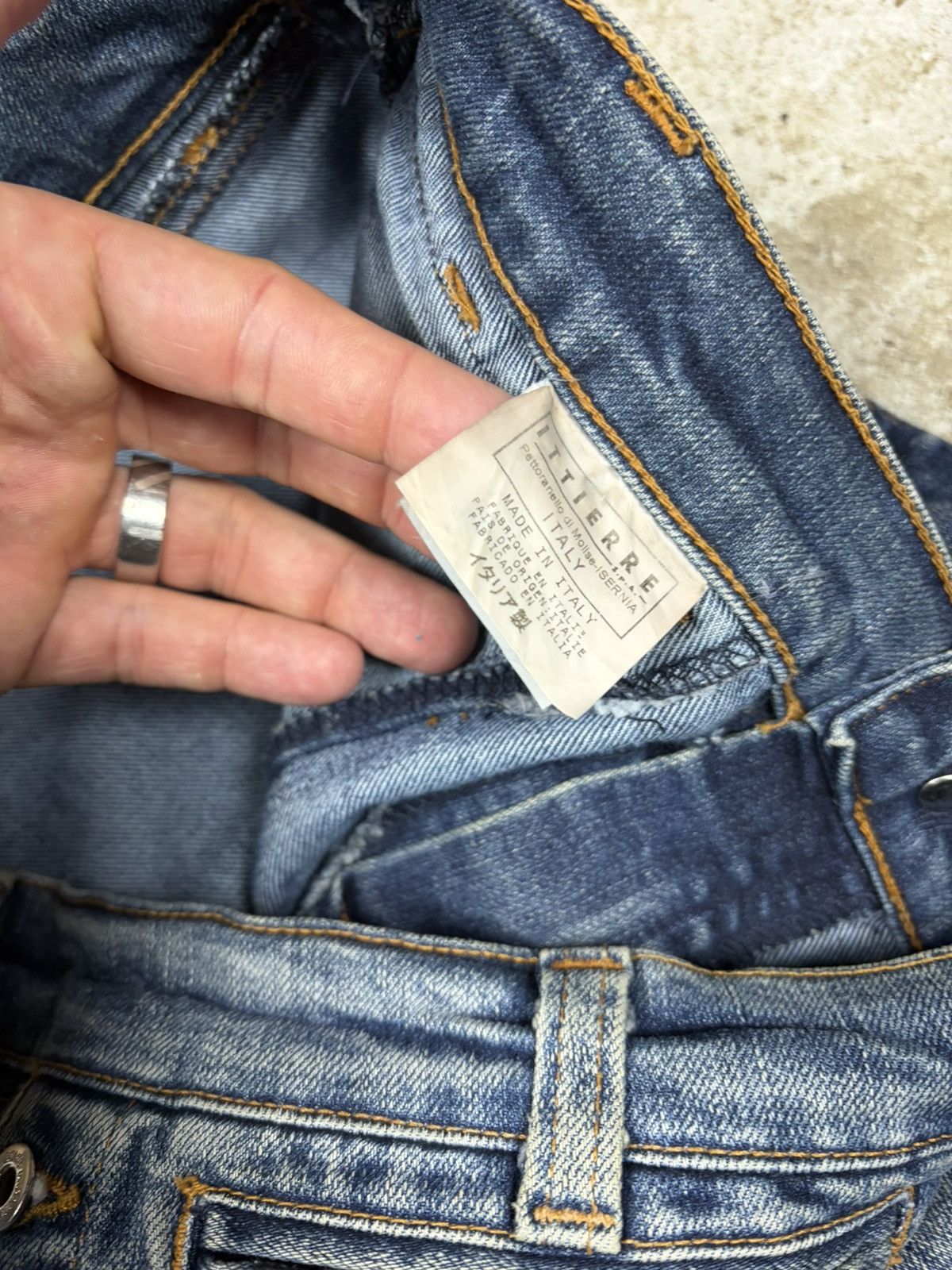 Dolce & Gabbana 2000s Dolce & Gabbana Low Rise Capri 3/4 Jeans Denim Pants Size 30" / US 8 / IT 44 - 11 Thumbnail