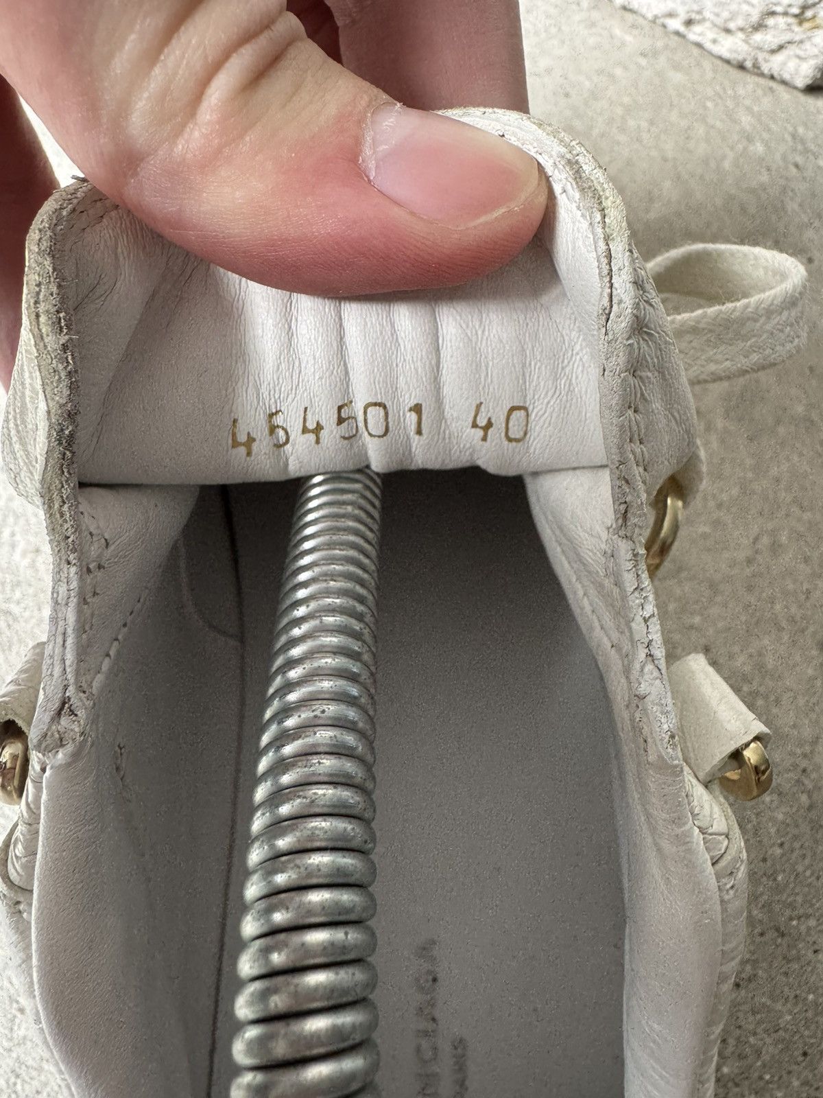 Balenciaga Balenciaga Arena Low Top Leather Sneakers Size US 7 / EU 40 - 14 Thumbnail