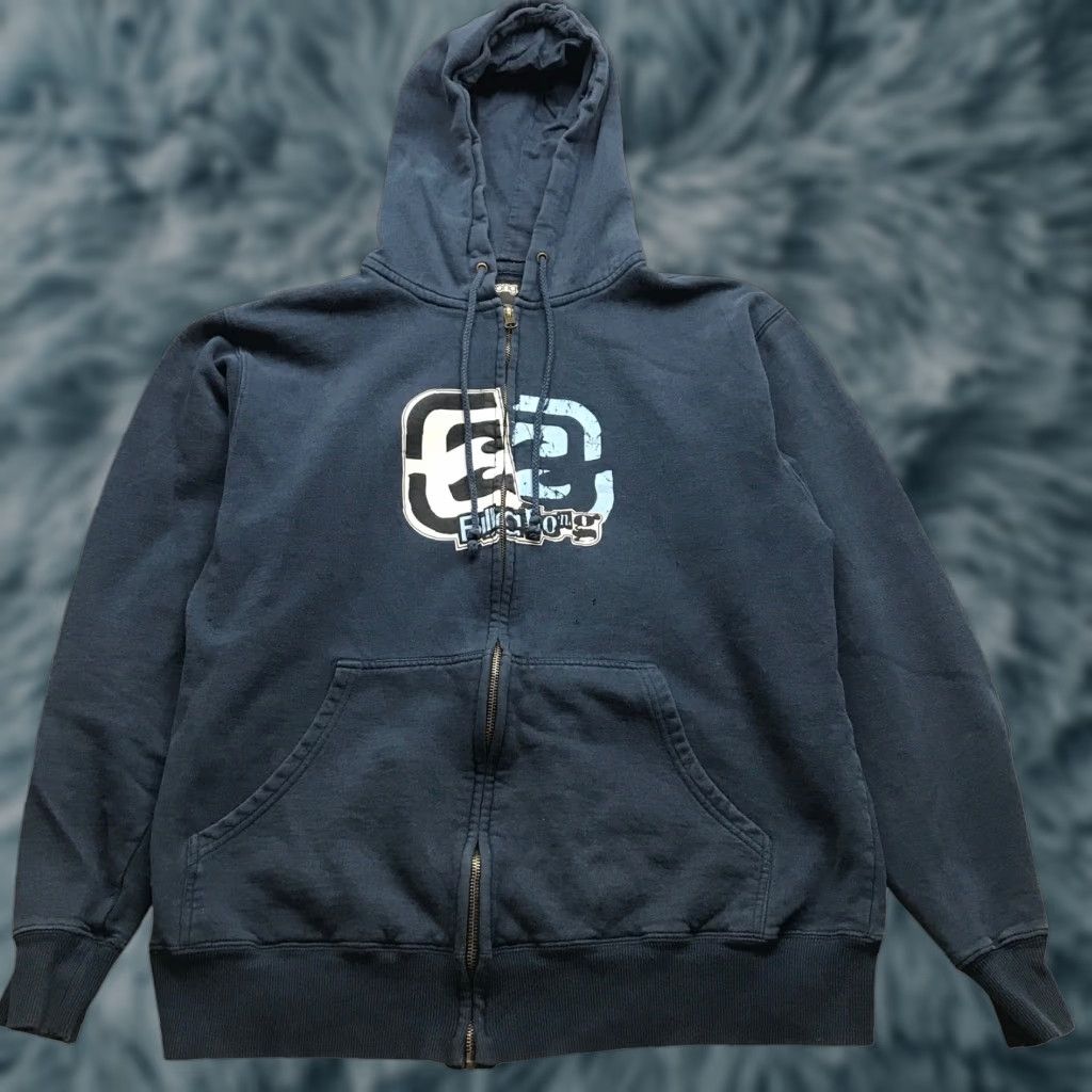 Billabong VINTAGE Billabong Full Zip Sweatshirt Hoodie Jacket Womens XL Navy Size XL / US 12-14 / IT 48-50 - 1 Thumbnail