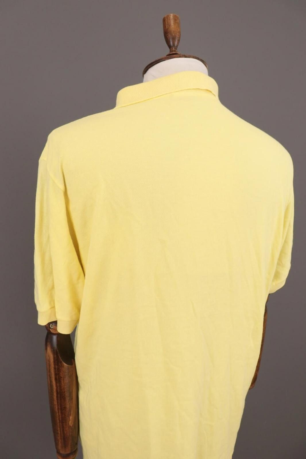 Lacoste Lacoste Yellow Summer Short Sleeve Polo Shirt Size 6 / XL Size US XL / EU 56 / 4 - 7 Thumbnail