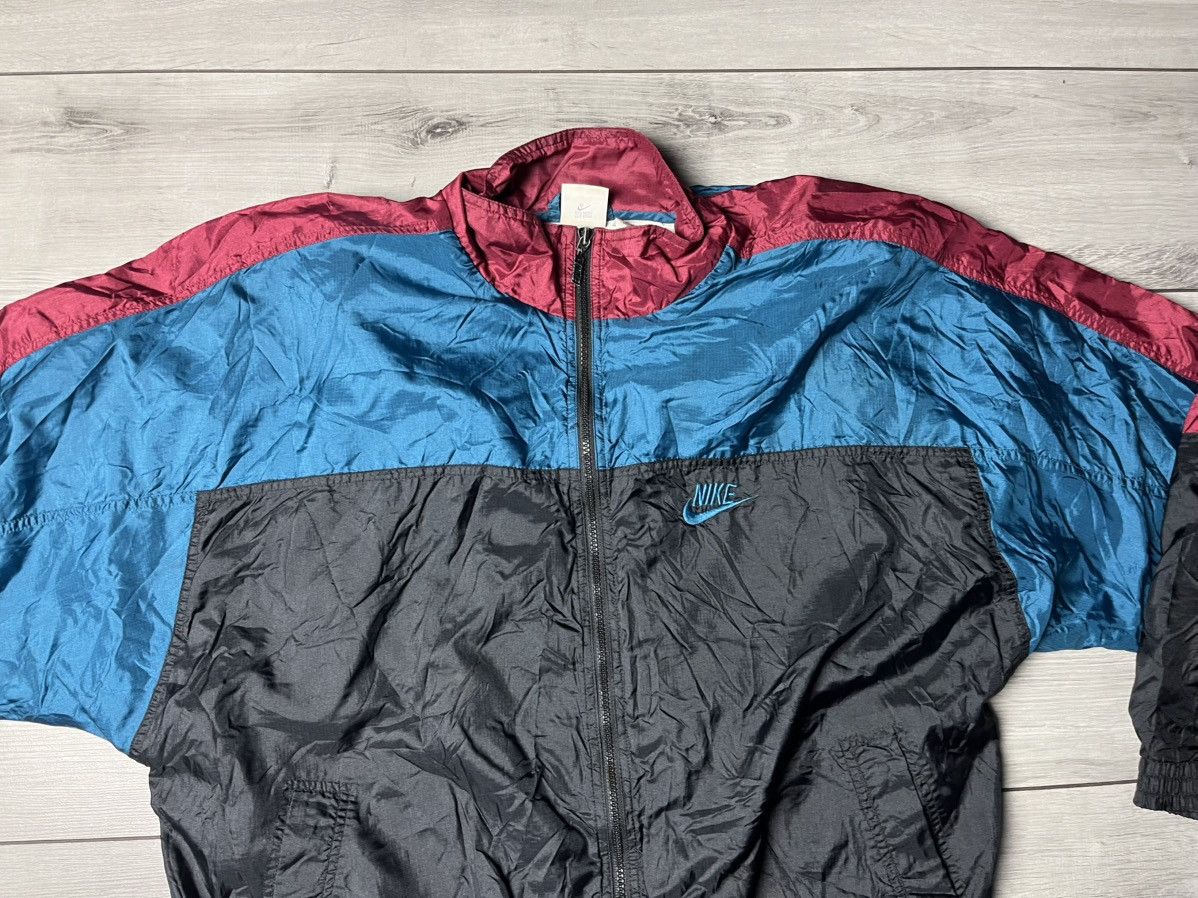 Nike Vintage Nike track jacket windbreaker size XLarge Size US XL / EU 56 / 4 - 3 Thumbnail