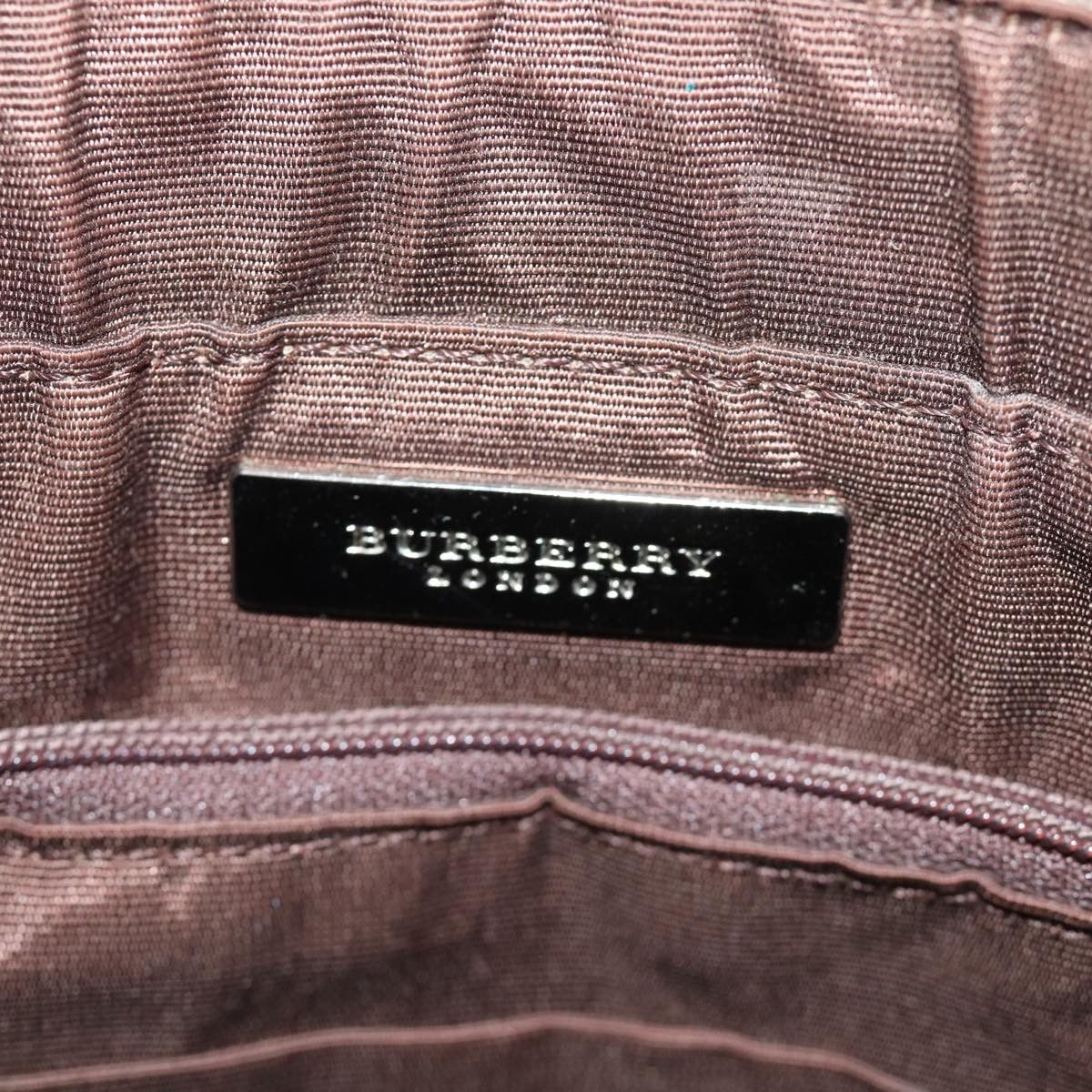 Burberry Burberry Shoulder Bag Suede Leather Beige Size ONE SIZE - 11 Thumbnail