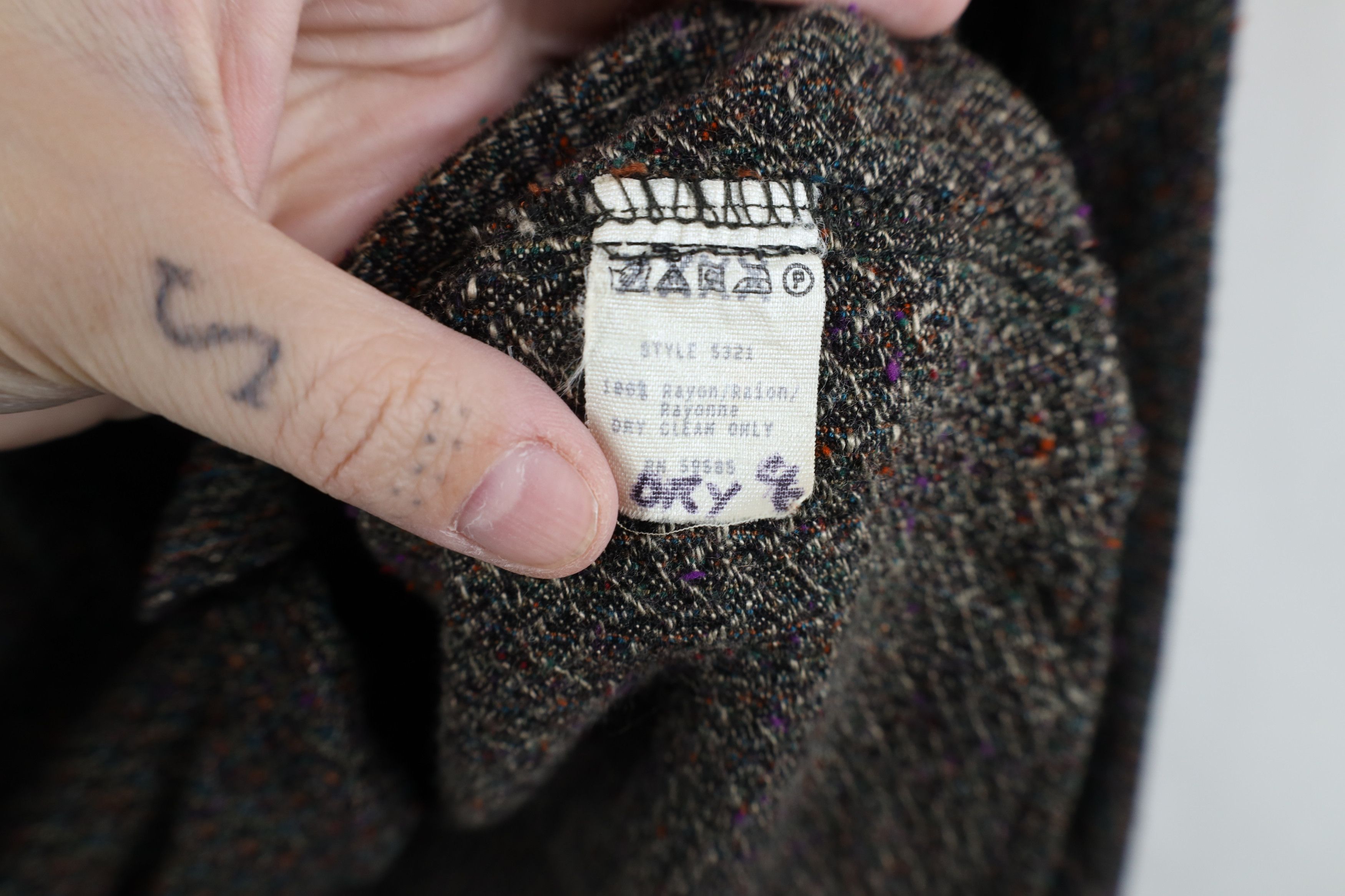Vintage Vintage 90s Streetwear Knit Heavyweight Button Shirt USA Size US M / EU 48-50 / 2 - 9 Thumbnail