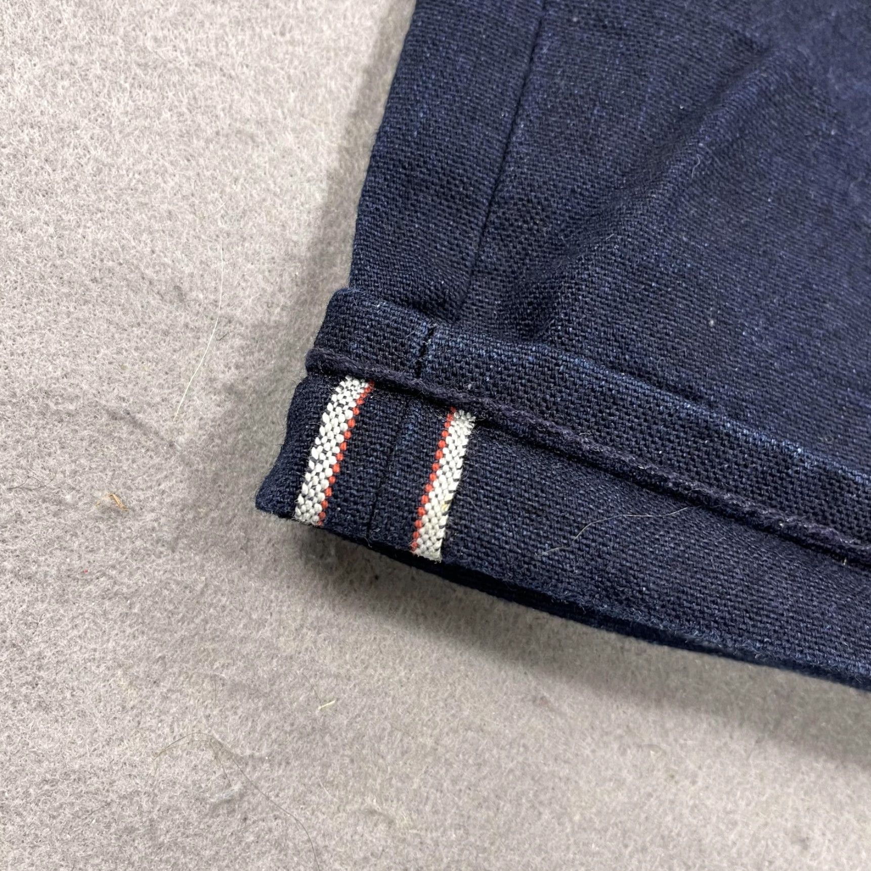 Rogue Territory Rogue Territory Jeans Mens 30x34 Blue Selvedge Denim Straight Leg Made USA Size US 30 / EU 46 - 4 Thumbnail