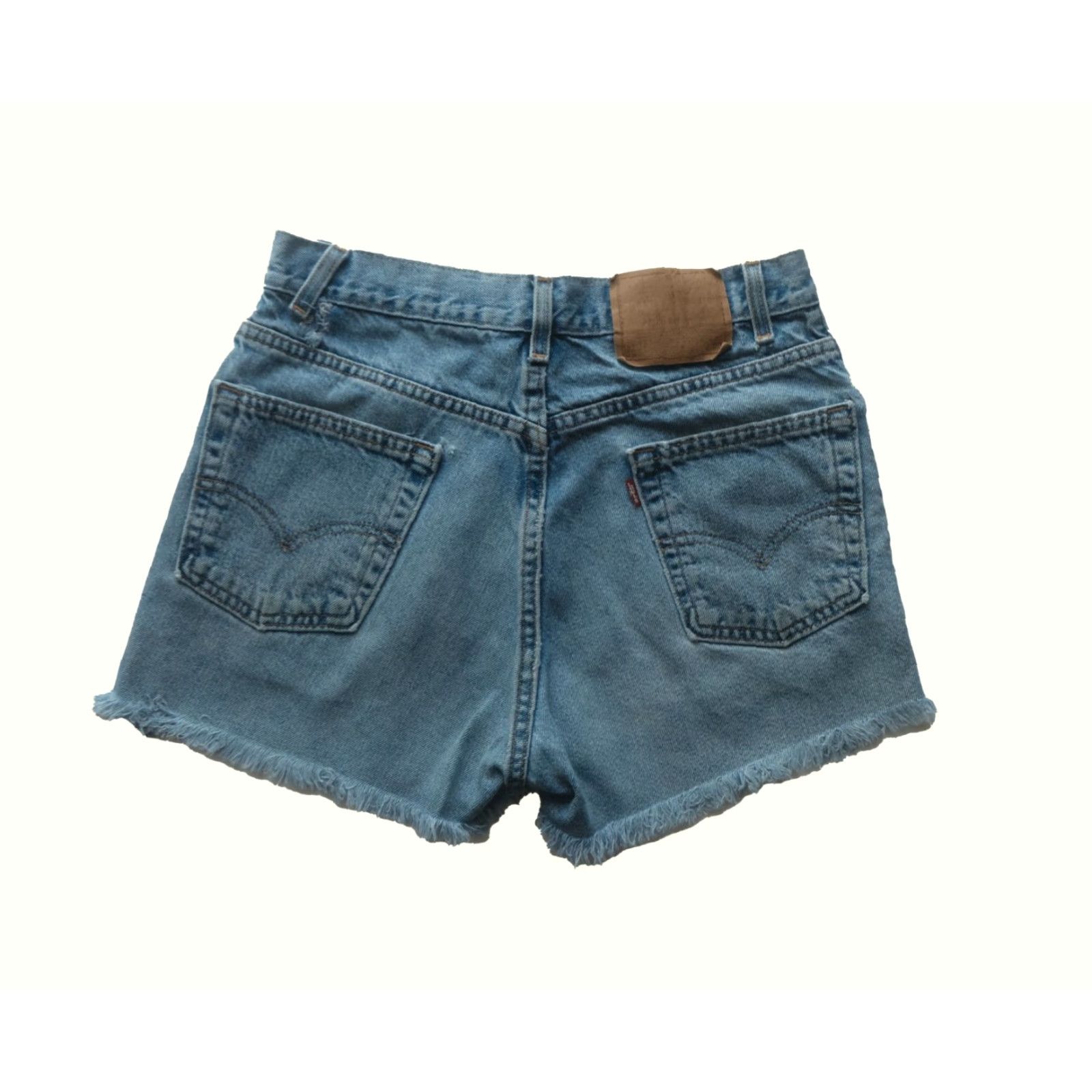 Levi's VINTAGE Levi's 505 Cut Off Shorts Made in USA Denim Women SZ 31 2001 USA Logo 3" Inseam Summer Spring Fall Mens/Womens? Size 24" / US 00 / IT 34 - 2 Thumbnail