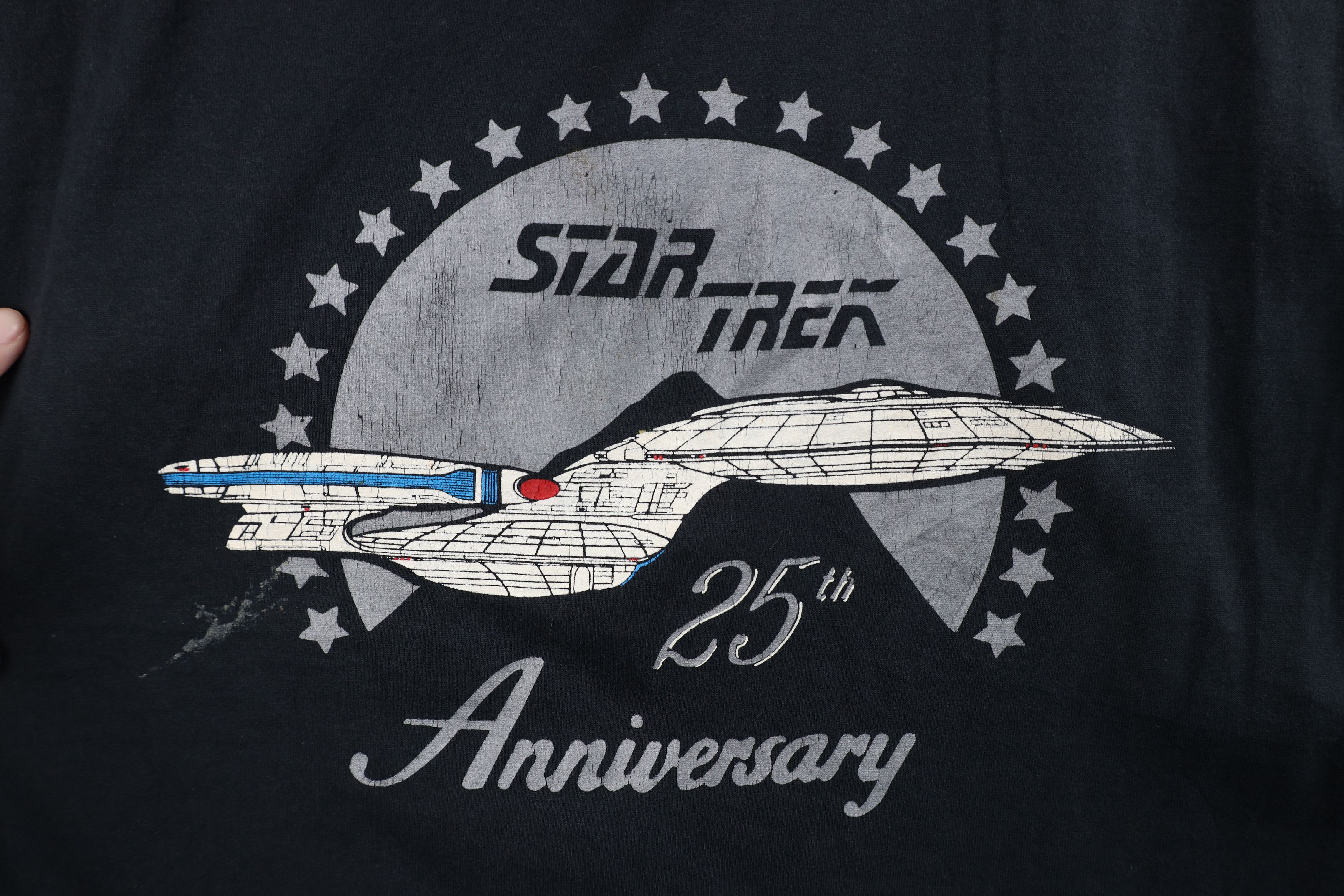 Vintage Vintage 90s 25th Anniversary Video Game T-Shirt Black USA Size US XXL / EU 58 / 5 - 4 Thumbnail