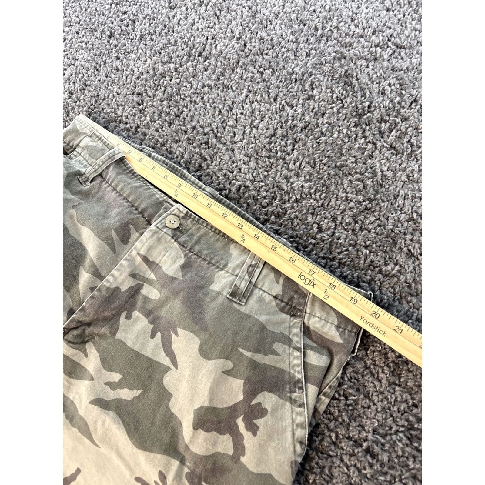 Route 66 VINTAGE Route 66 Cargo Shorts Mens 40 Military Green Camo Paratrooper Rugged Y2K Cargo Size US 40 / EU 56 - 5 Thumbnail