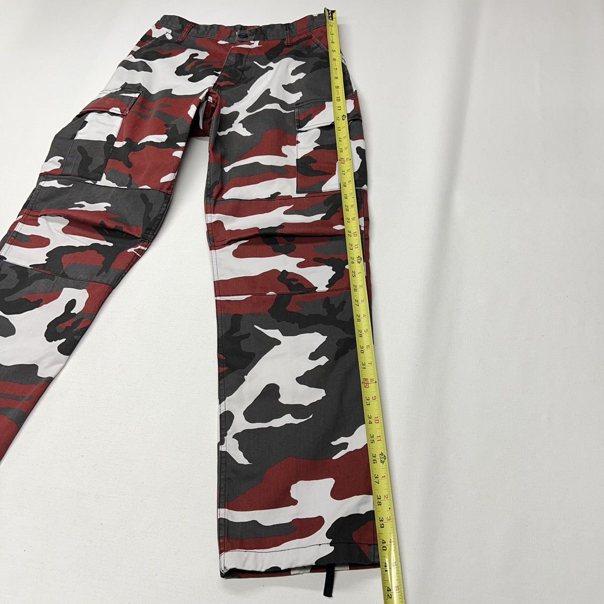 Rothco Rothco Pants Red Camo Cargo BDU Baggy Tactical Utility Y2K Size US 28 / EU 44 - 15 Thumbnail