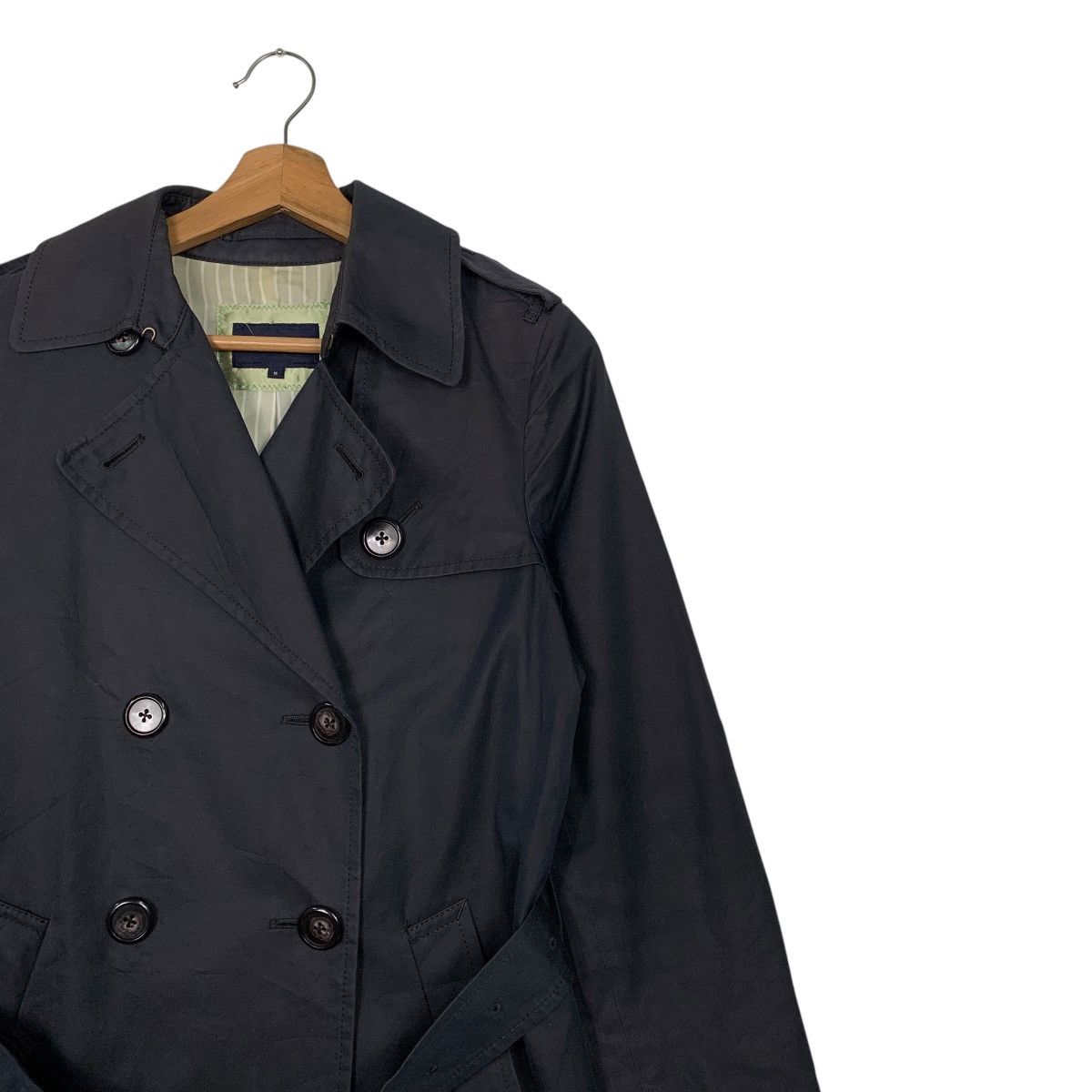 SHIPS Japanese Brand Ships Double Breasted Trenchcoat Size M / US 6-8 / IT 42-44 - 6 Thumbnail