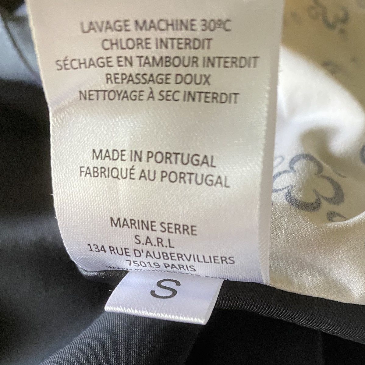 Marine Serre SS20 White Label Drape Blouse Size S / US 4 / IT 40 - 8 Thumbnail