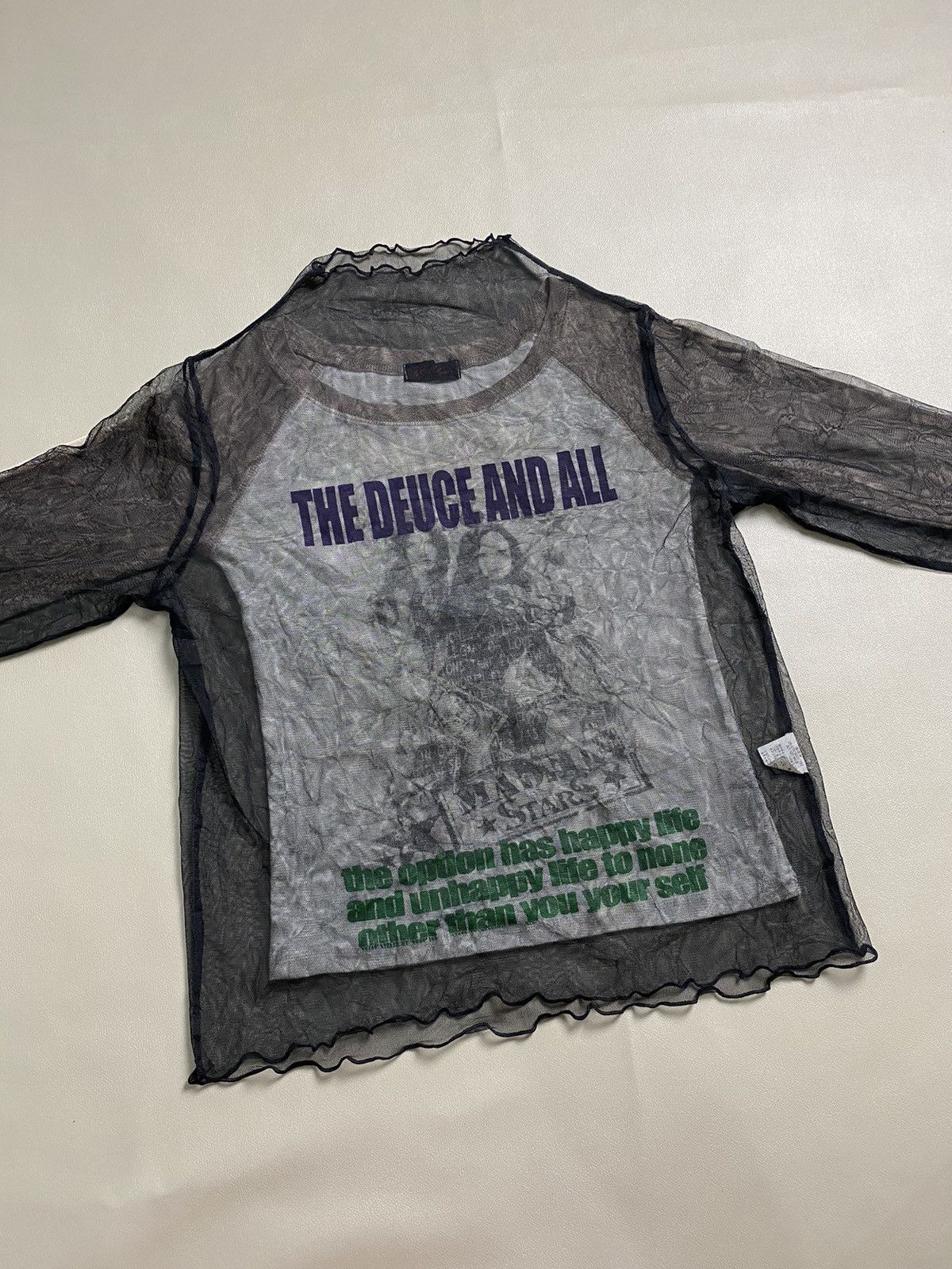 If Six Was Nine × Japanese Brand Rupuau Fishnet Longsleeve Archive Size US M / EU 48-50 / 2 - 3 Thumbnail