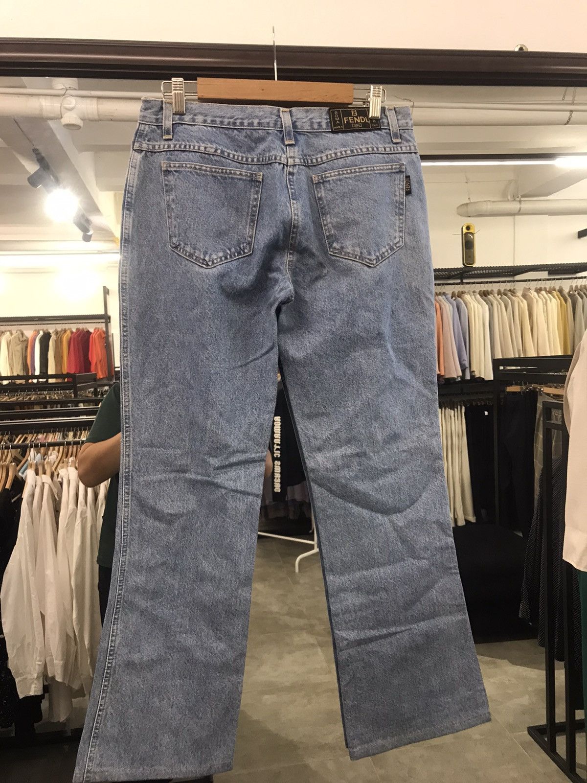Fendi × Vintage Fendi Denim Jeans Size 30" / US 8 / IT 44 - 8 Thumbnail
