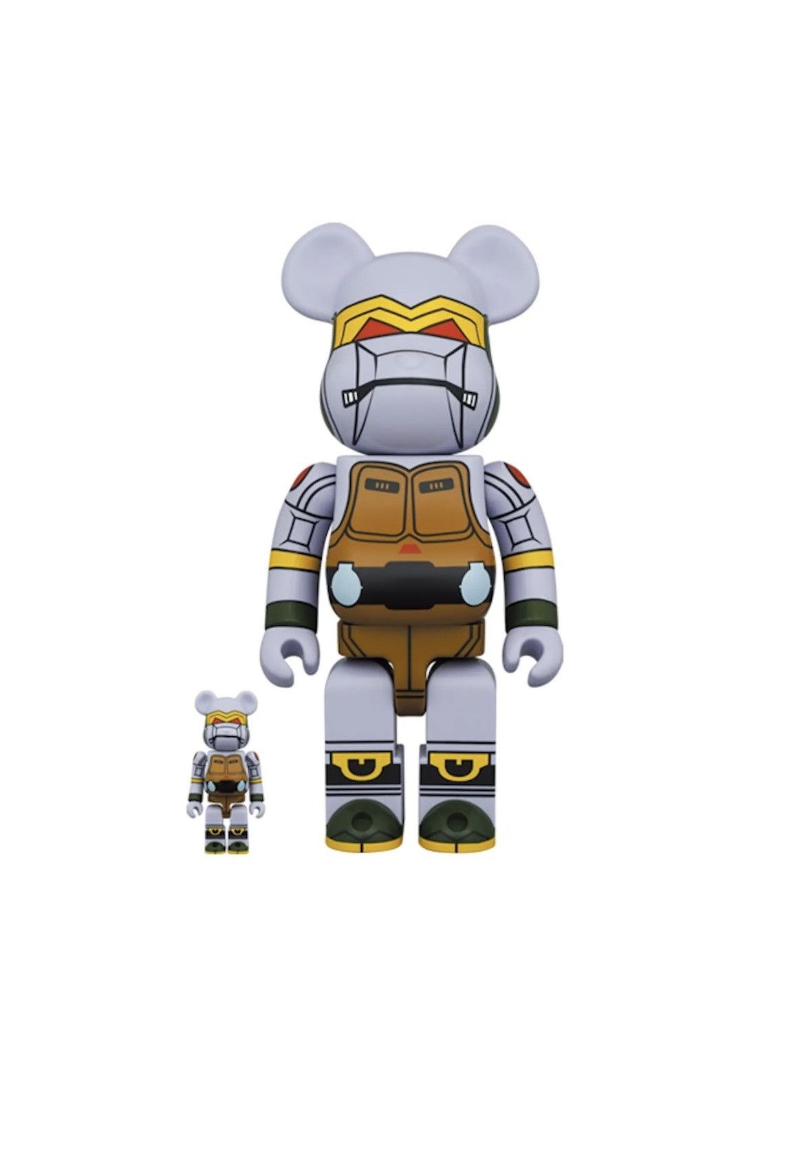 MEDICOM TOY - BE@RBRICK BILLIONAIREBOYSCLUB FDMTL 400％ MEDICOM TOY BBC x FDMTL BE@BRICK 100%&400% SET BILLIONAIRE