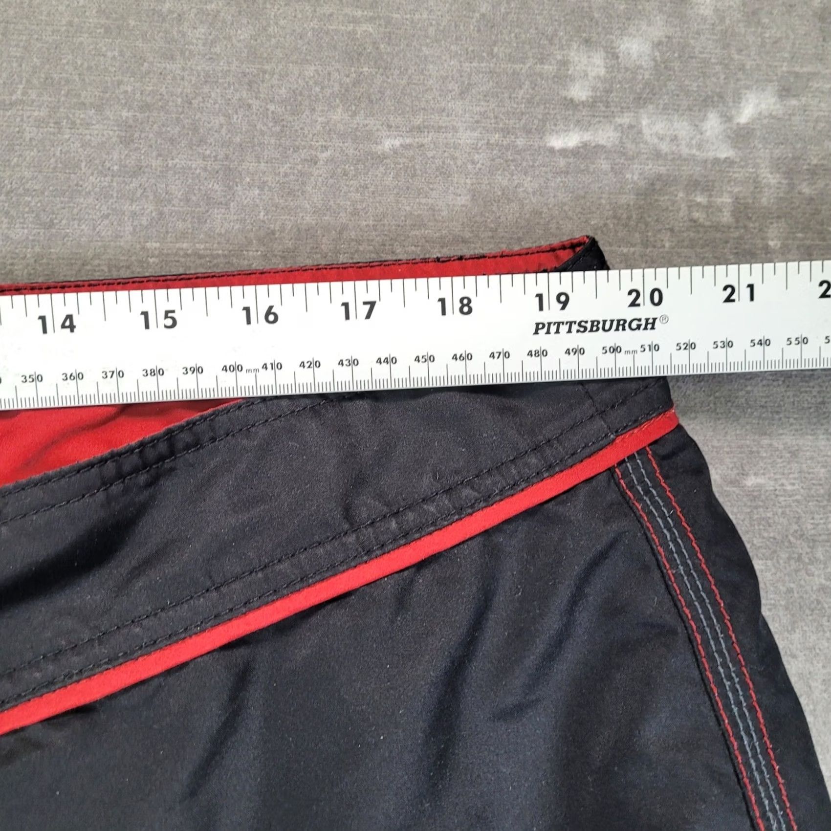 Quiksilver Quiksilver Board Shorts Mens Black Cargo Swim Trunks 38 Aloha Logo Shorts Mens Black Cargo Boardshorts Size US 38 / EU 54 - 5 Thumbnail