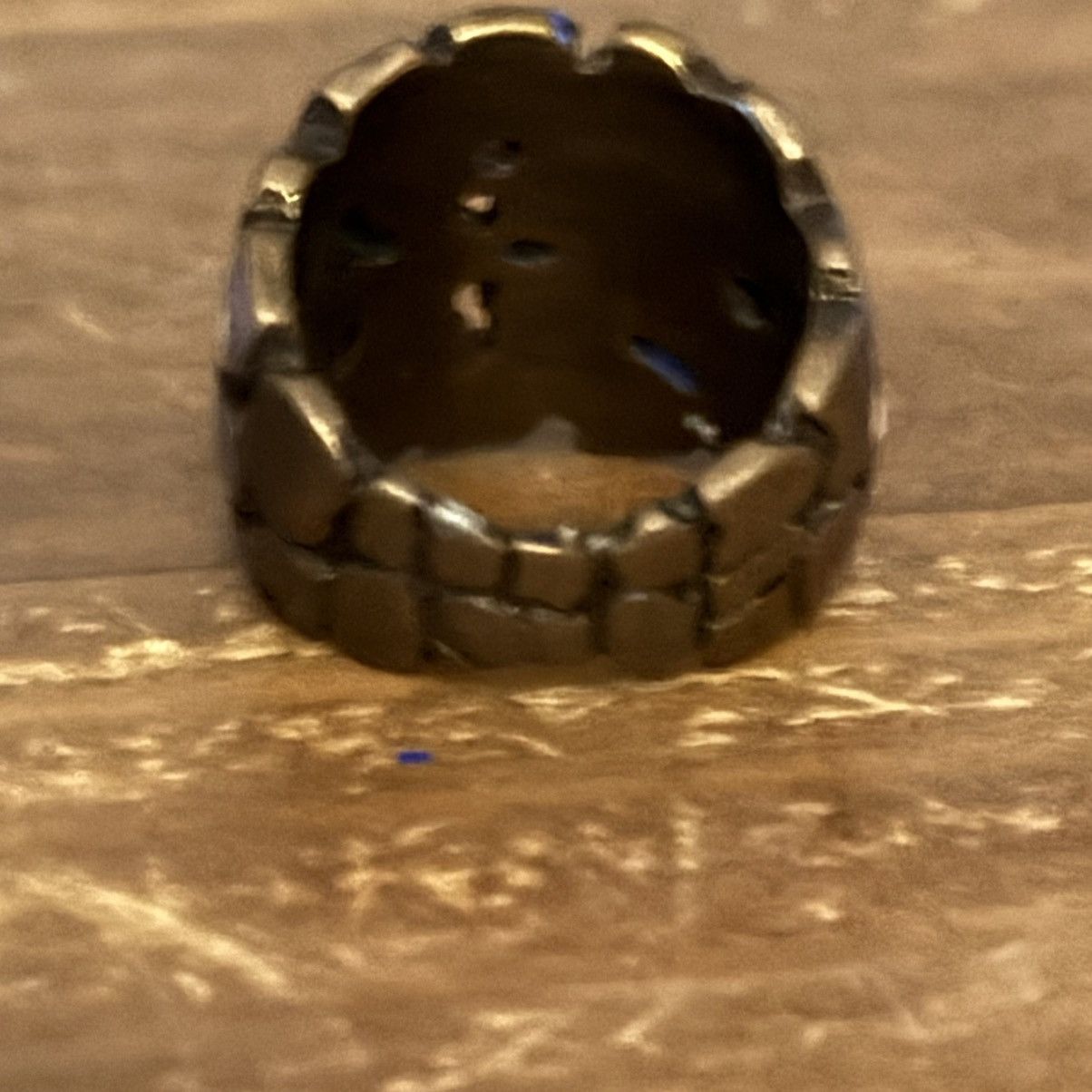 Other Wide multicolor enamel floral ring Size ONE SIZE - 7 Thumbnail
