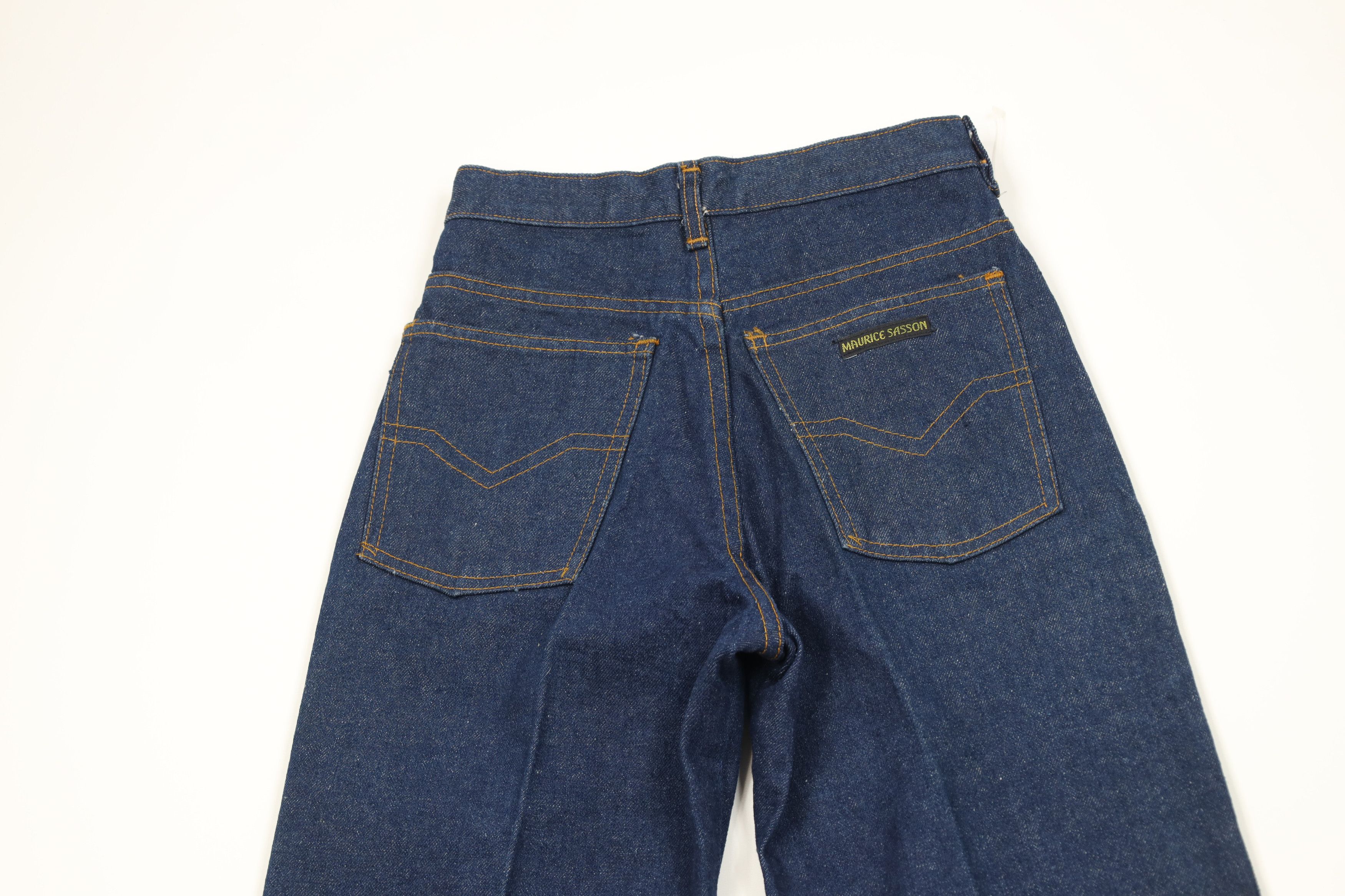 Vintage Vintage 70s Streetwear Straight Leg Denim Jeans Blue USA Size 26" / US 2 / IT 38 - 11 Thumbnail