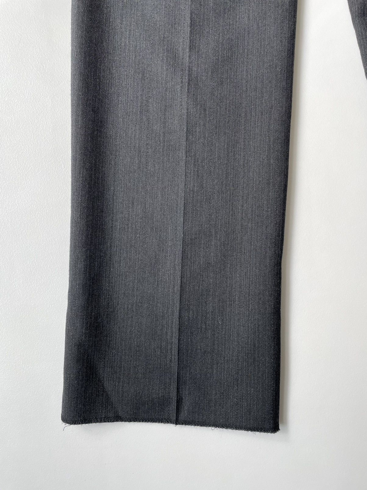 Comme des Garcons A/W 07 Grey Pinstripe Wool Trousers Size US 32 / EU 48 - 15 Thumbnail