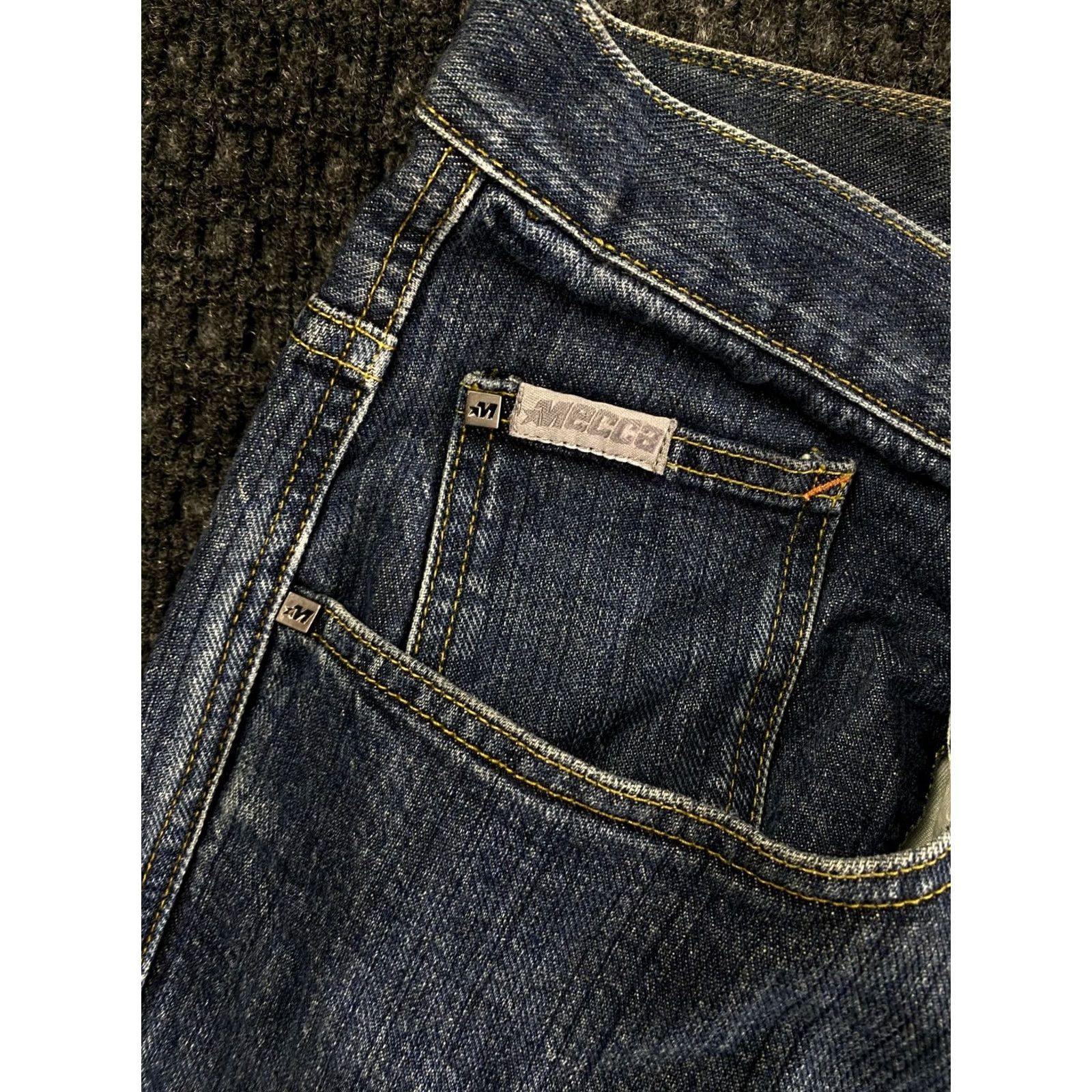 Vintage VINTAGE Mecca Jeans 36 Wide-Leg 90s Grunge Hip Hop Skater Denim Blue Jeans Mens Size US 36 / EU 52 - 3 Thumbnail