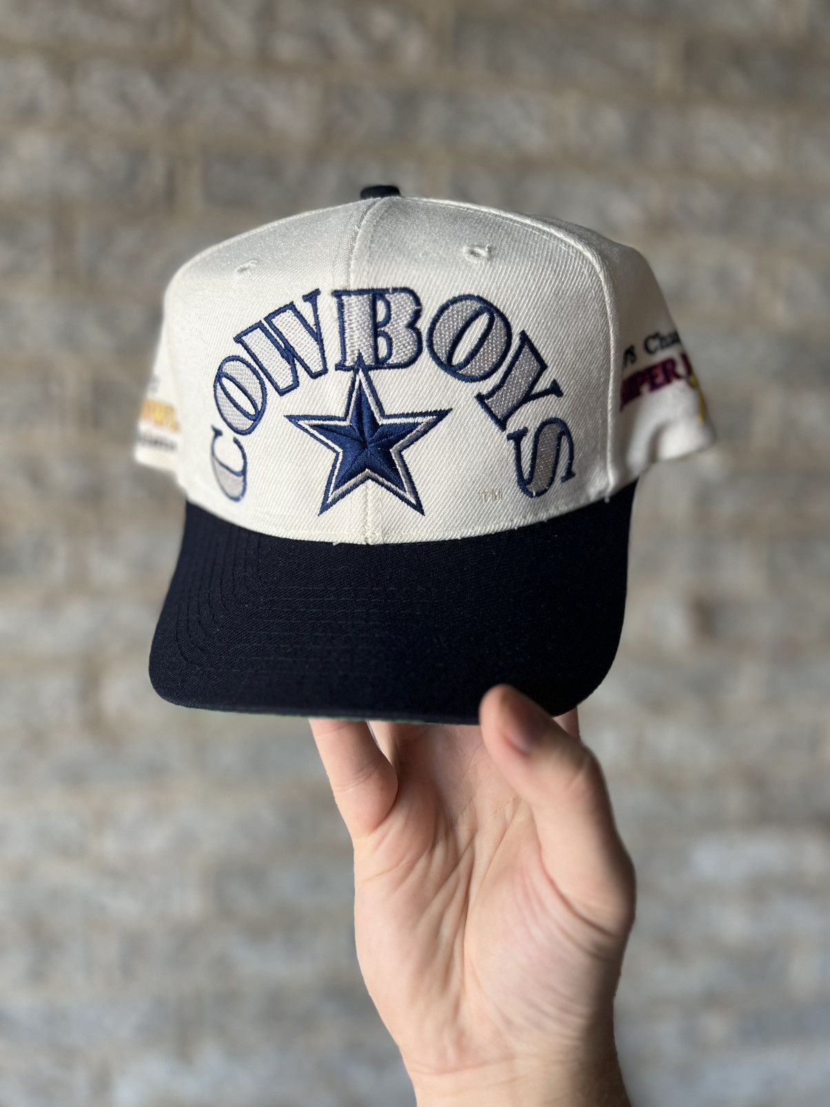 Sports Specialties Vintage 90’s ANNCO NFL Dallas Cowboys SnapBack Hat Size ONE SIZE - 1 Thumbnail
