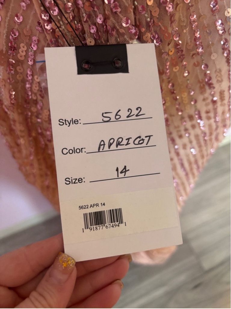 Mac Duggal Women's Mac Duggal Dress, Size 14, Pink Size XL / US 12-14 / IT 48-50 - 6 Thumbnail