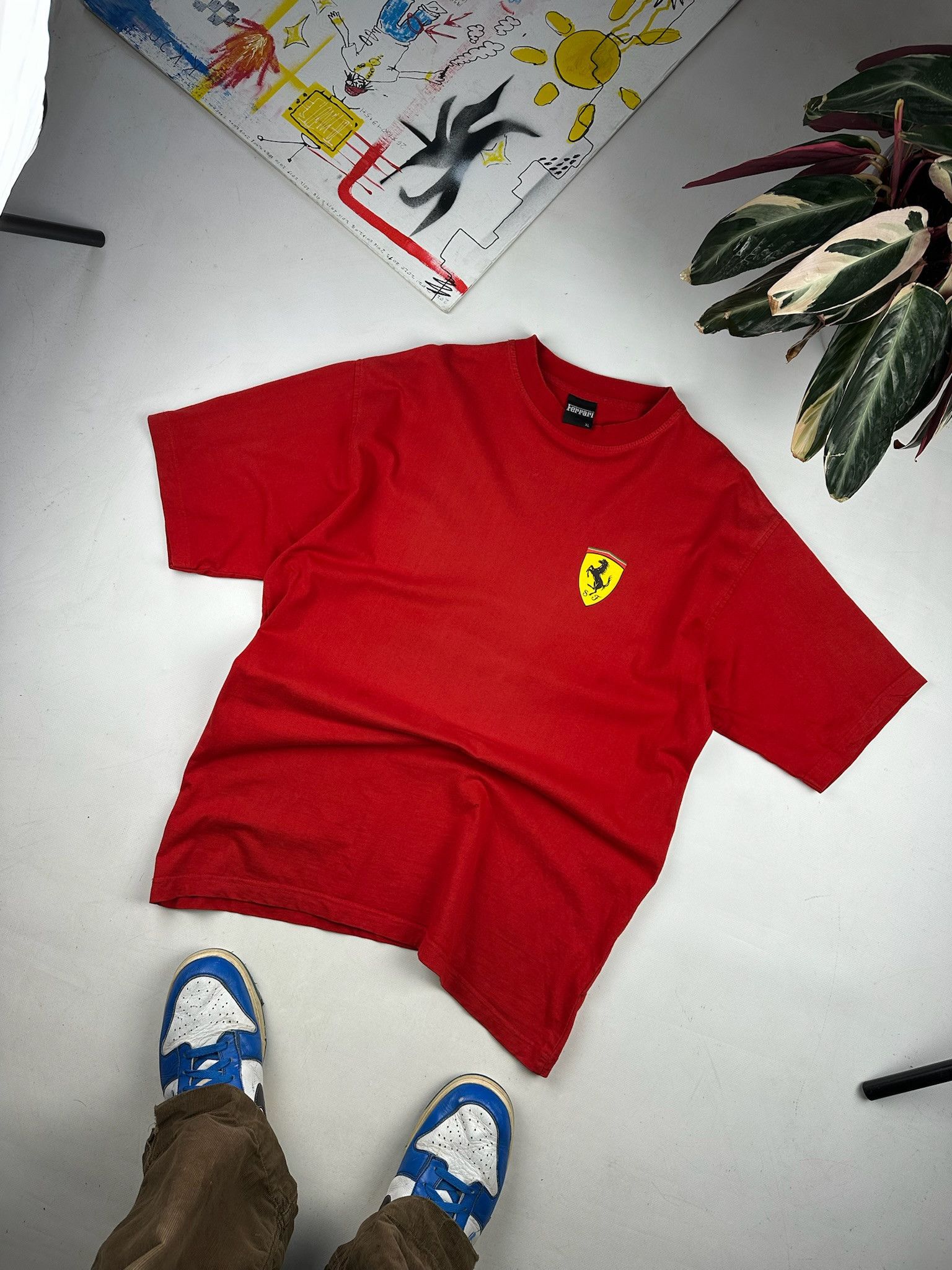 Ferrari vintage Ferrari T-Shirt motosports Size US XL / EU 56 / 4 - 1 Thumbnail
