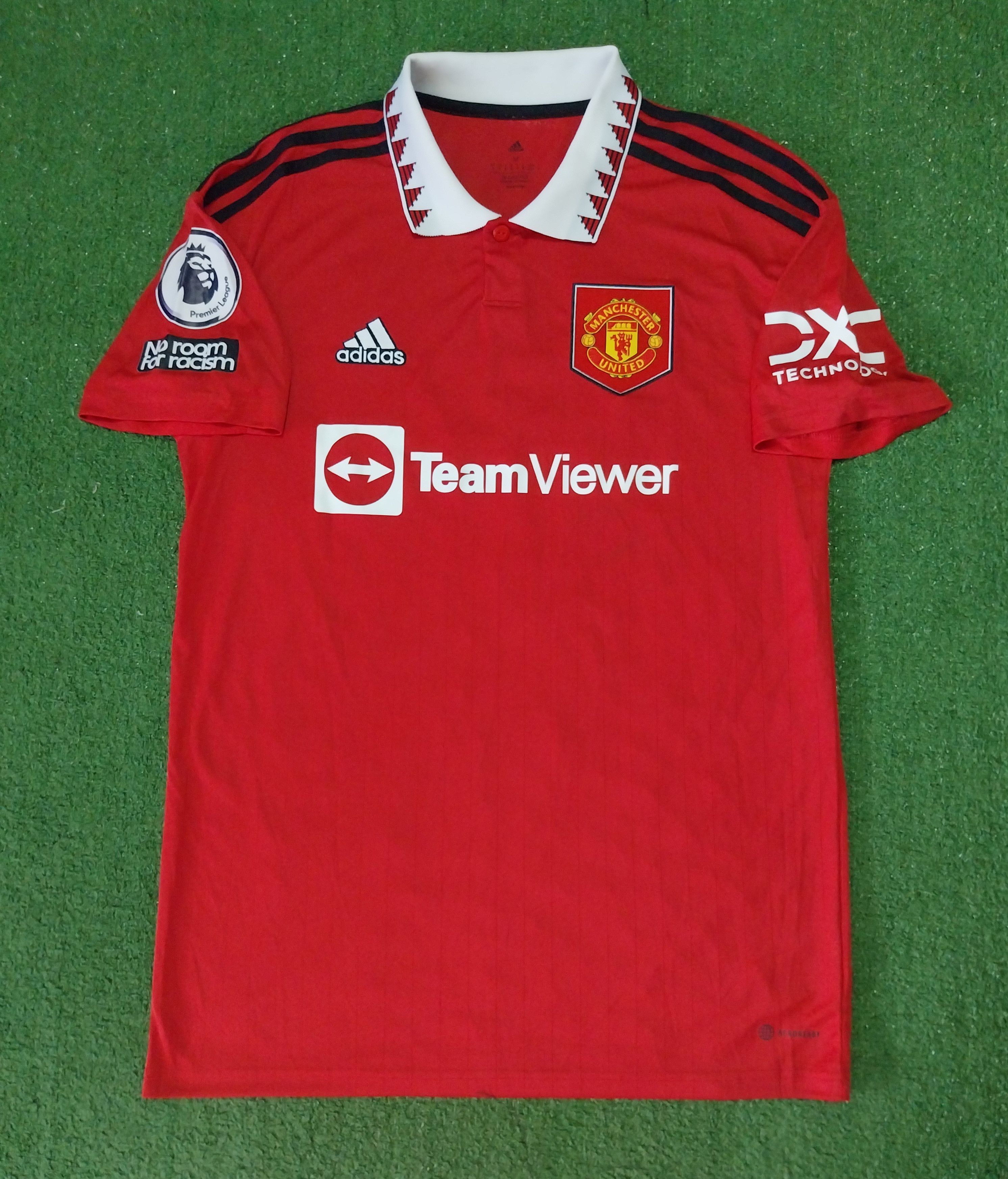 Adidas Manchester united home 2022/2023 c. ronaldo jersey football Size US M / EU 48-50 / 2 - 1 Thumbnail