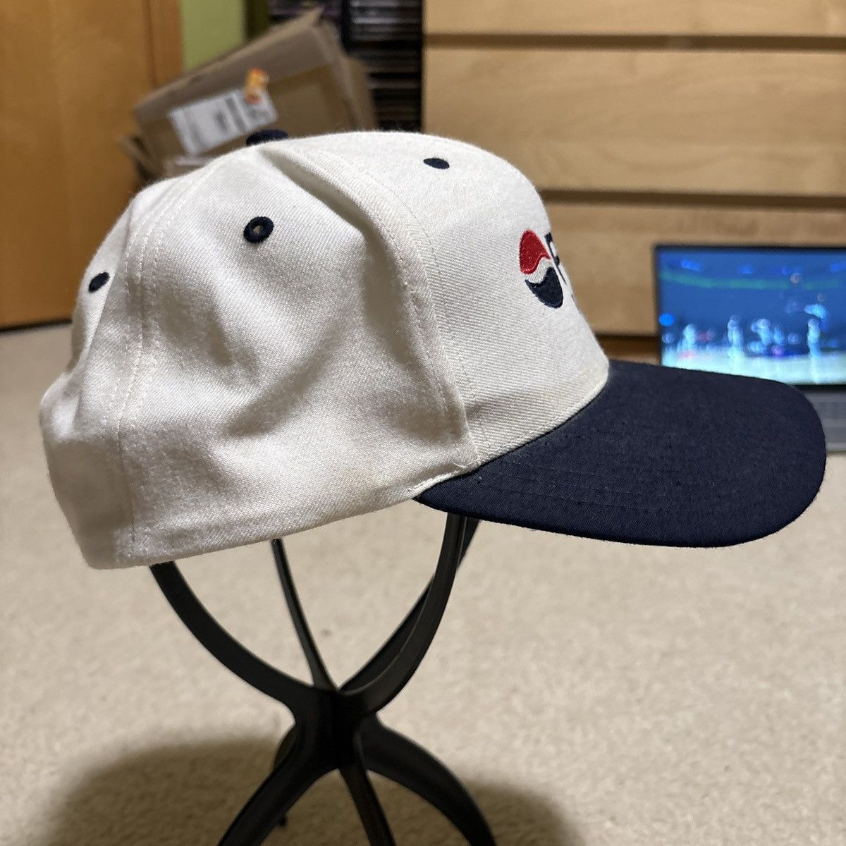 Pepsi Y2K Pepsi Hat Mens Adjustable Blue Strapback Cap PBG Size ONE SIZE - 2 Thumbnail