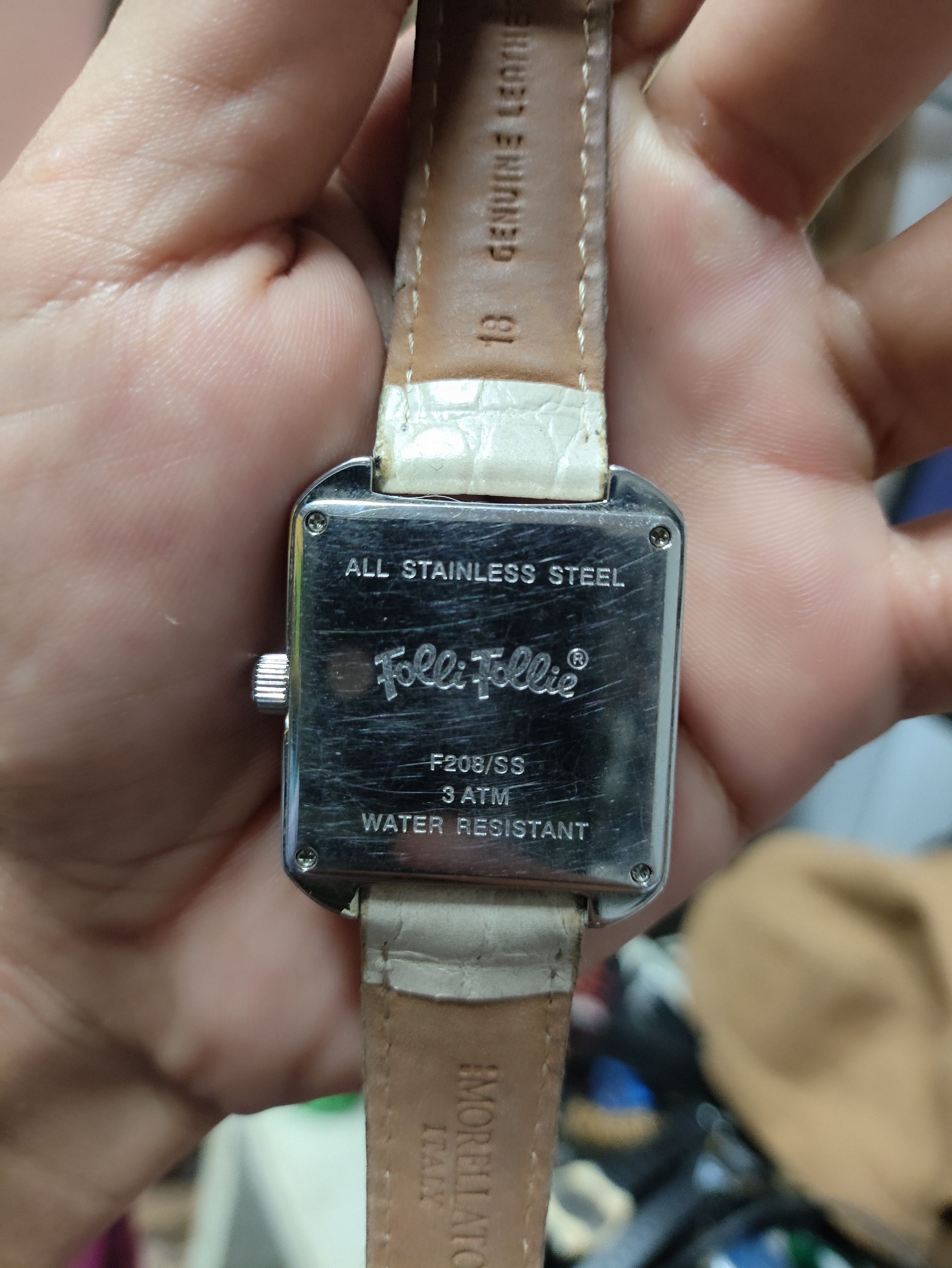 Vintage Vintage Folli Follie (F208/SS) QUARTZ JAPAN WATCH Leather Size ONE SIZE - 7 Thumbnail