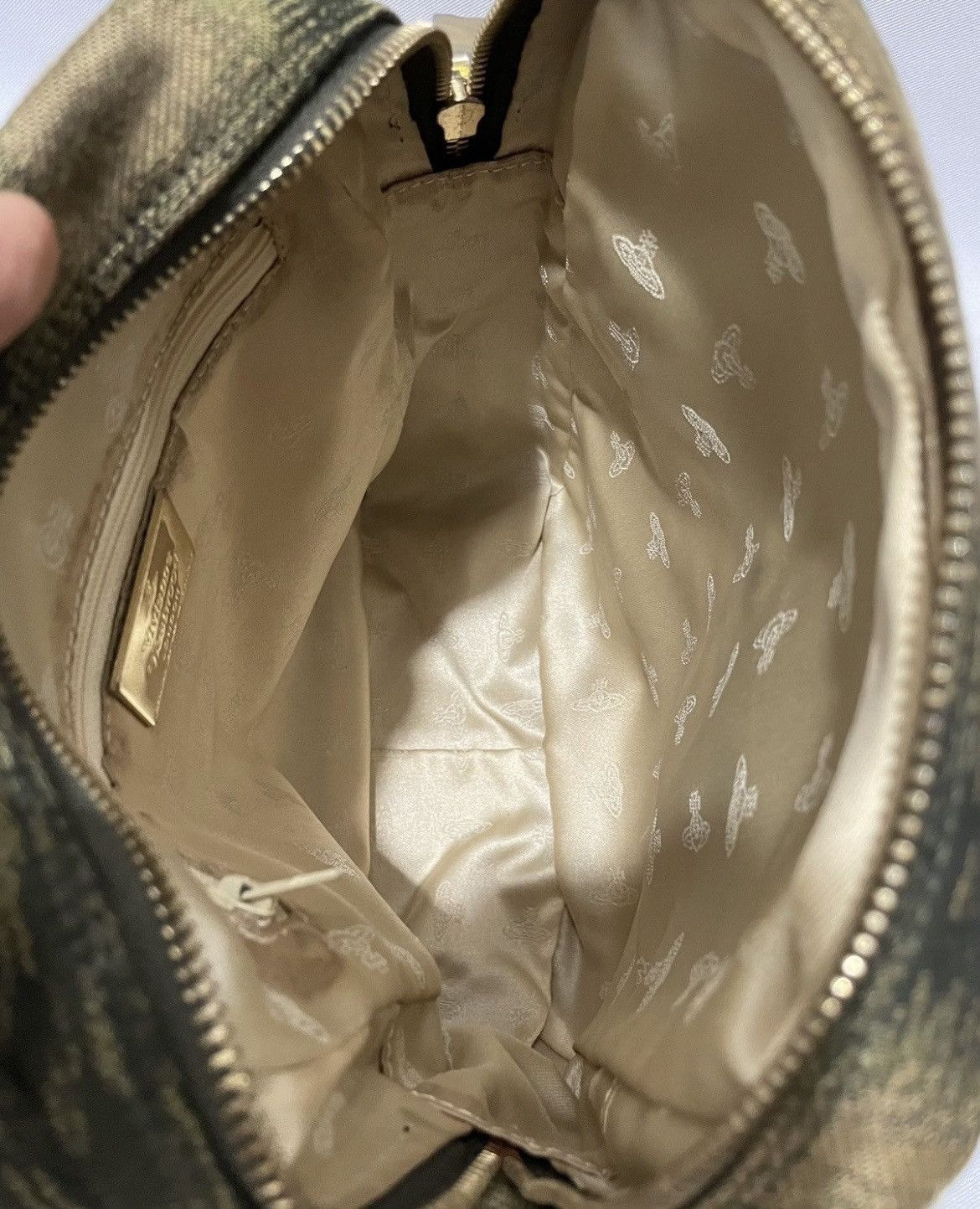 Vivienne Westwood Leopard Canvas Crossbody Bag Size ONE SIZE - 9 Thumbnail