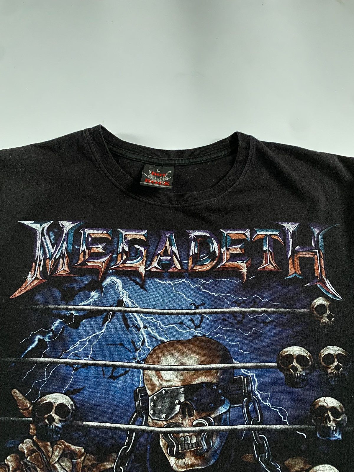 Band Tees × Megadeth × Vintage Megadeth Vic Rattlehead Countdown To Extinction Og Print Size US L / EU 52-54 / 3 - 9 Thumbnail