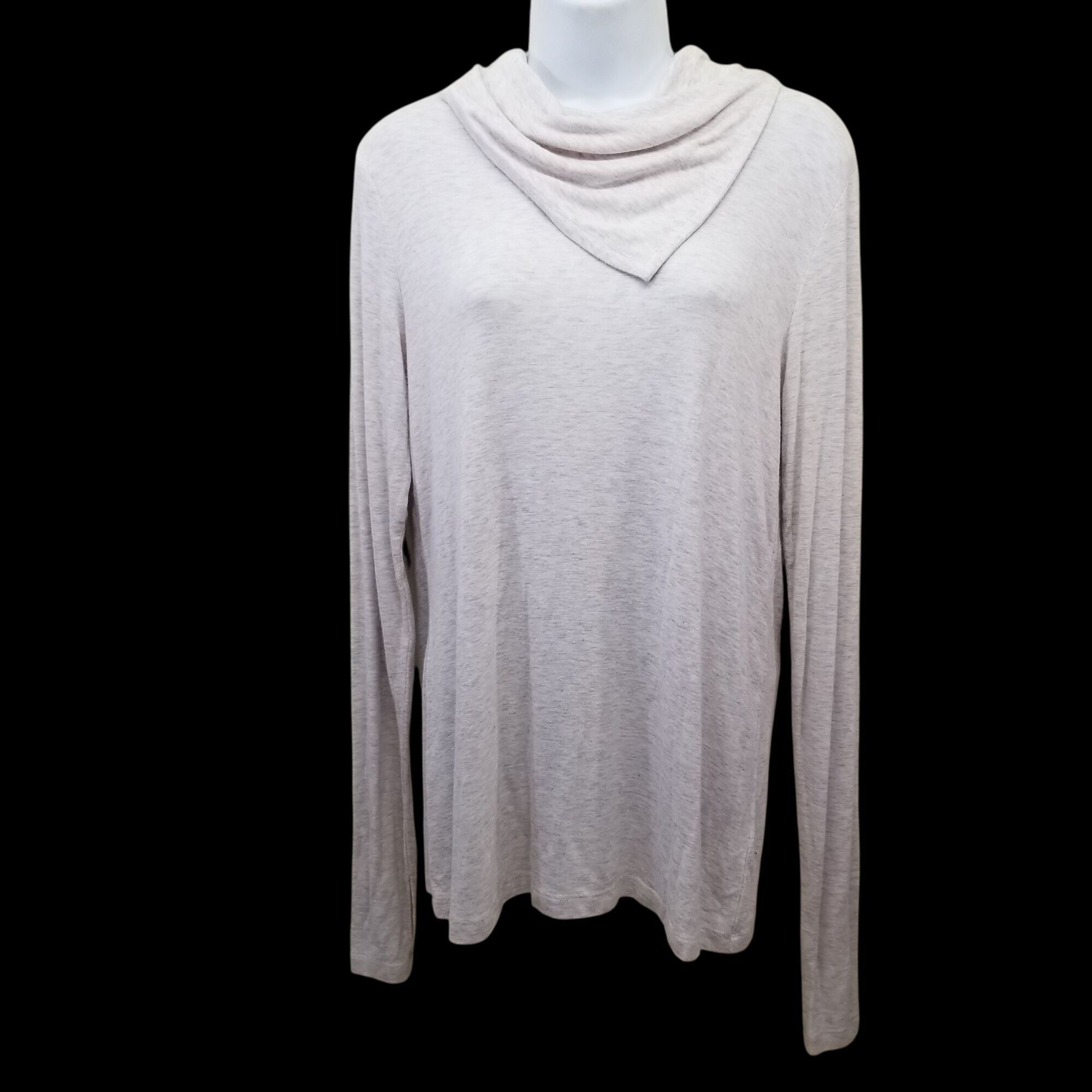 Other Cabi S SAWYER Cowl Handkerchief Neck Cream Knit Top Stretch Size S / US 4 / IT 40 - 1 Thumbnail