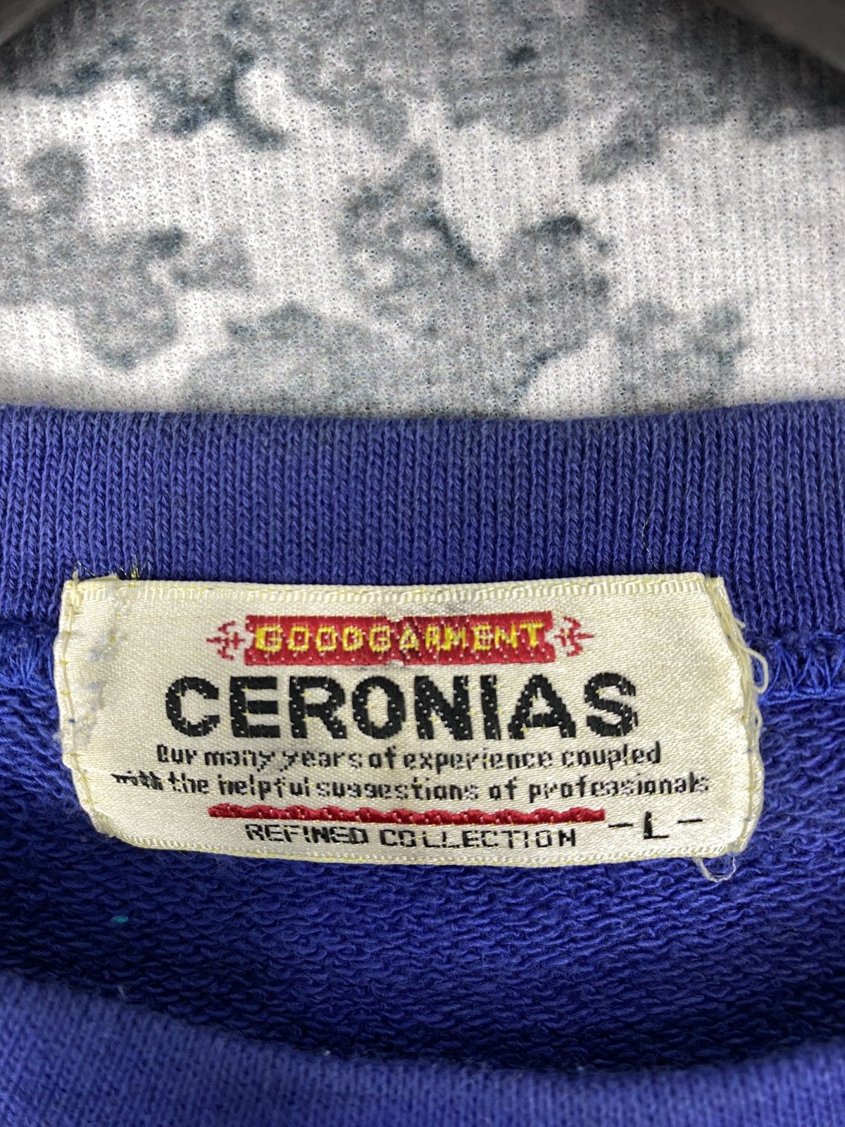 Designer Vintage Ceronias Flying Club Crewneck Sweatshirts Size US L / EU 52-54 / 3 - 8 Thumbnail
