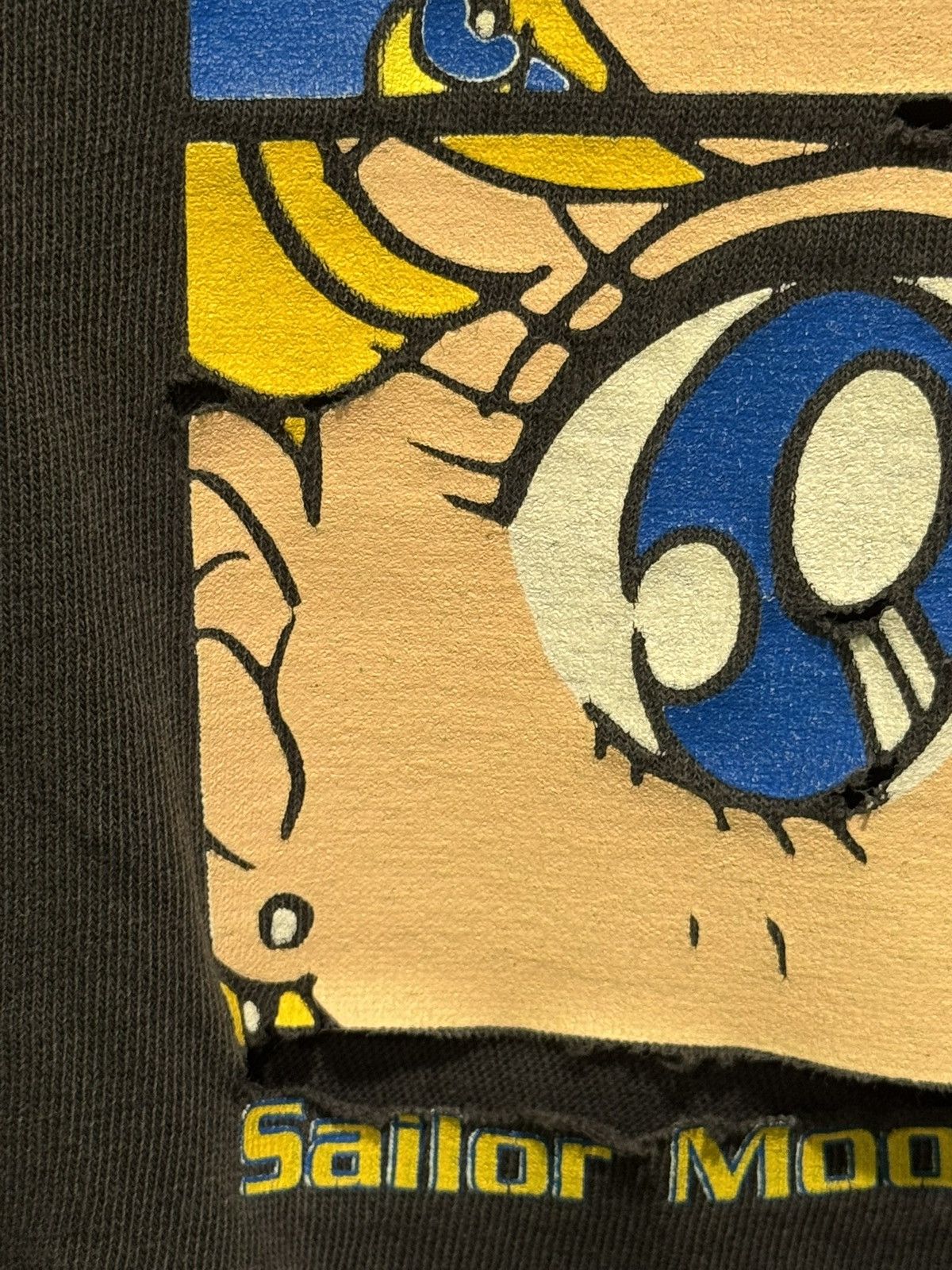 Anime × Fashion Victim × Vintage Vintage The Eyes Sailor Moon 1998 Fashion Victim Thrashed Size US L / EU 52-54 / 3 - 5 Thumbnail