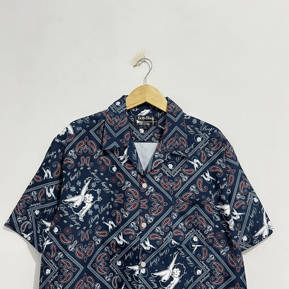 Other Vintage Y2K Betty Boop All Over Print Shirt Size US L / EU 52-54 / 3 - 2 Thumbnail