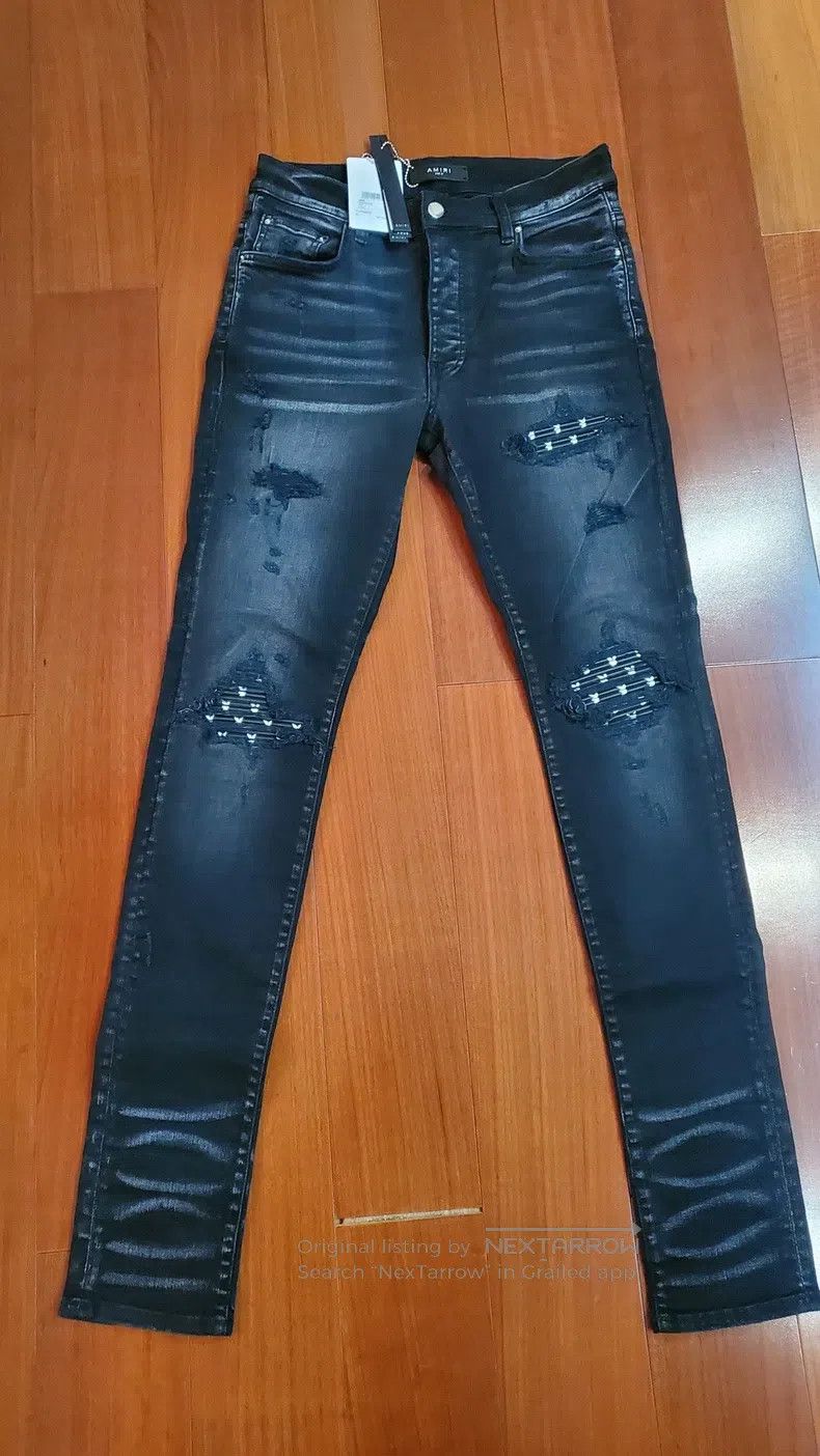 Amiri Amiri Classic Playboy Joint Denim Jeans Size 31 Size US 31 - 1 Thumbnail