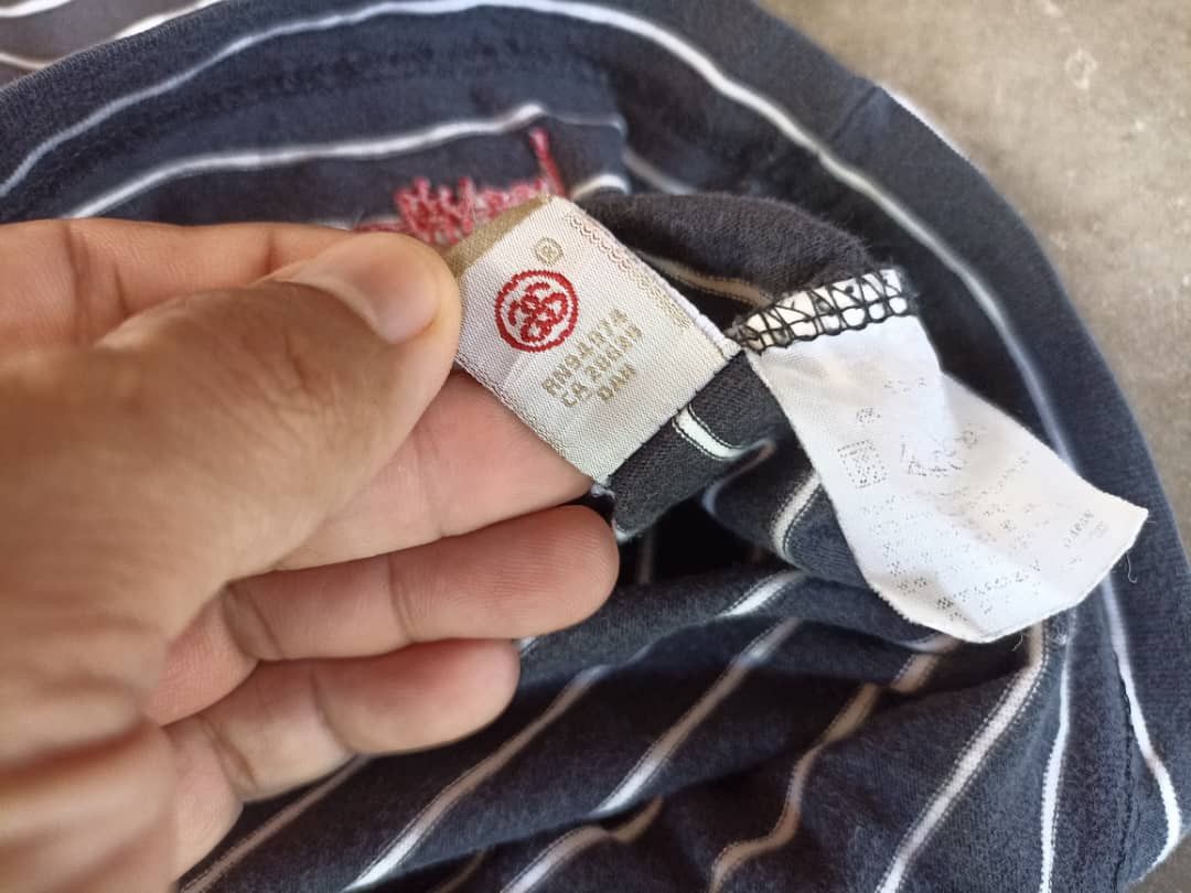 Stussy STUSSY StripeD Shirt Size US L / EU 52-54 / 3 - 10 Thumbnail