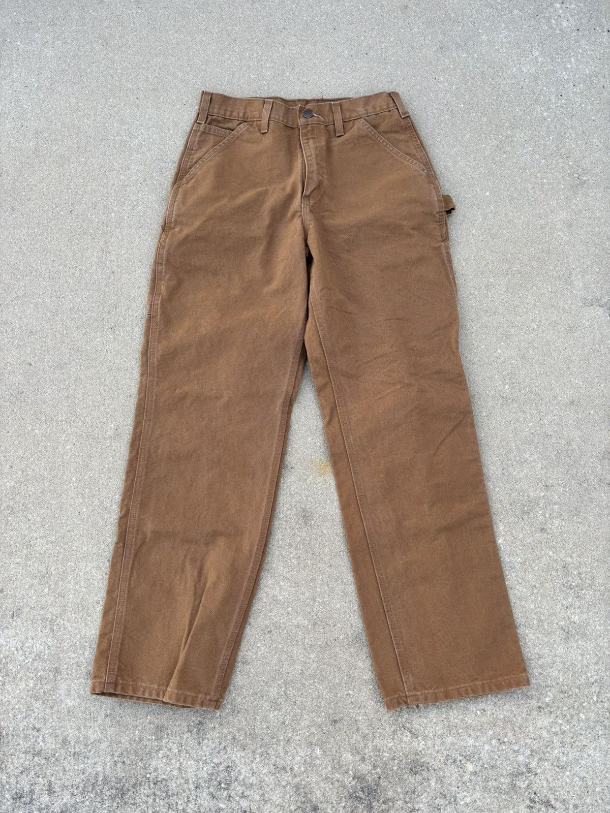 Carhartt Brown carhartt workwear pants Size US 32 / EU 48 - 1 Thumbnail