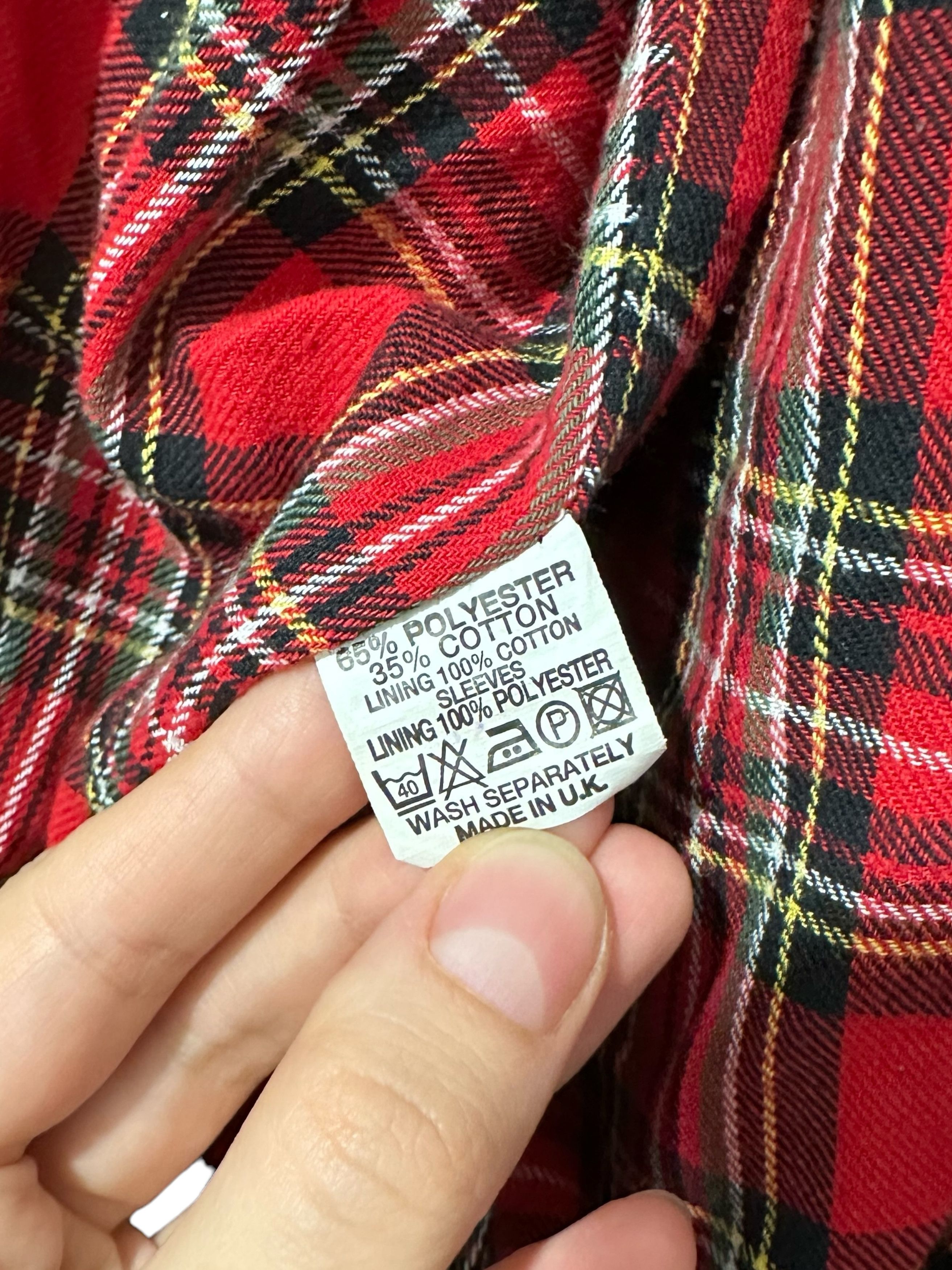 Punk and Yo Vintage Made in England Ska Punk Black Jacket 5XL Size US XXL / EU 58 / 5 - 4 Thumbnail