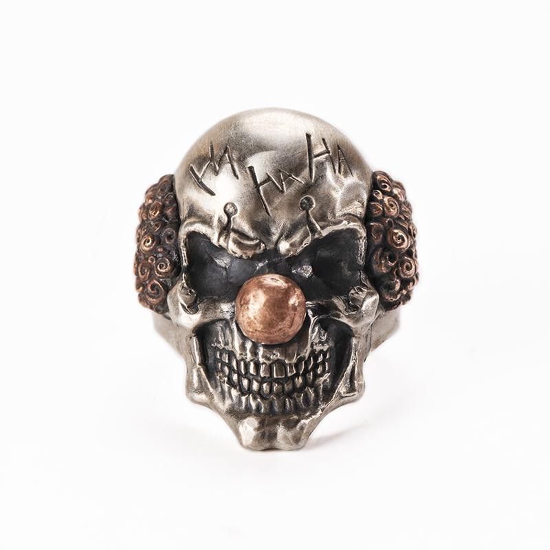 Jewelry Joker Crazy Jewelry Rings Open Size Chrome Ring (Size 7-13) Size ONE SIZE - 2 Thumbnail