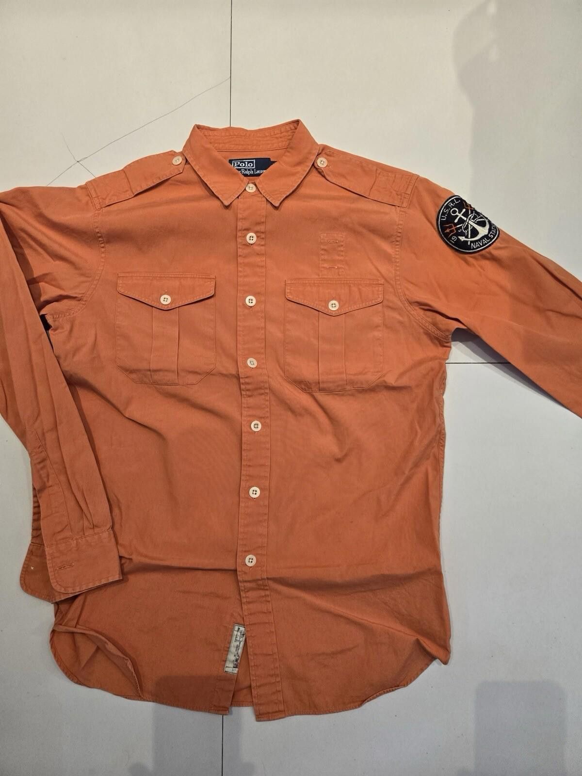 Polo Ralph Lauren Men’s Polo Ralph Lauren Button Up Long Sleeve Naval Shirt M Size US L / EU 52-54 / 3 - 1 Thumbnail