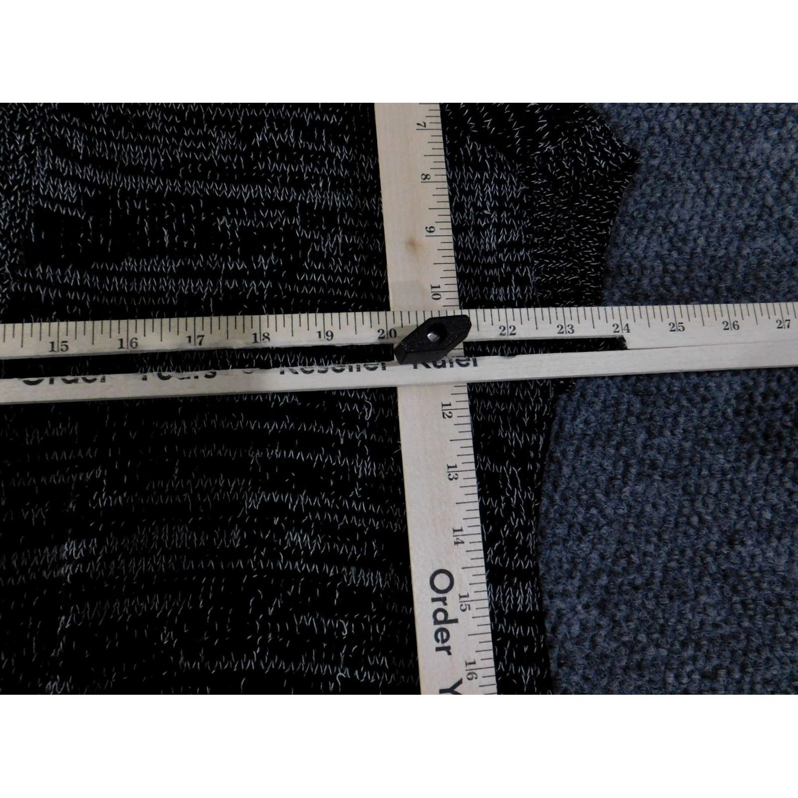 Loft LOFT Cardigan Womens Small Black Gray Short Sleeve Open Front Knit Sweater Size S / US 4 / IT 40 - 6 Thumbnail
