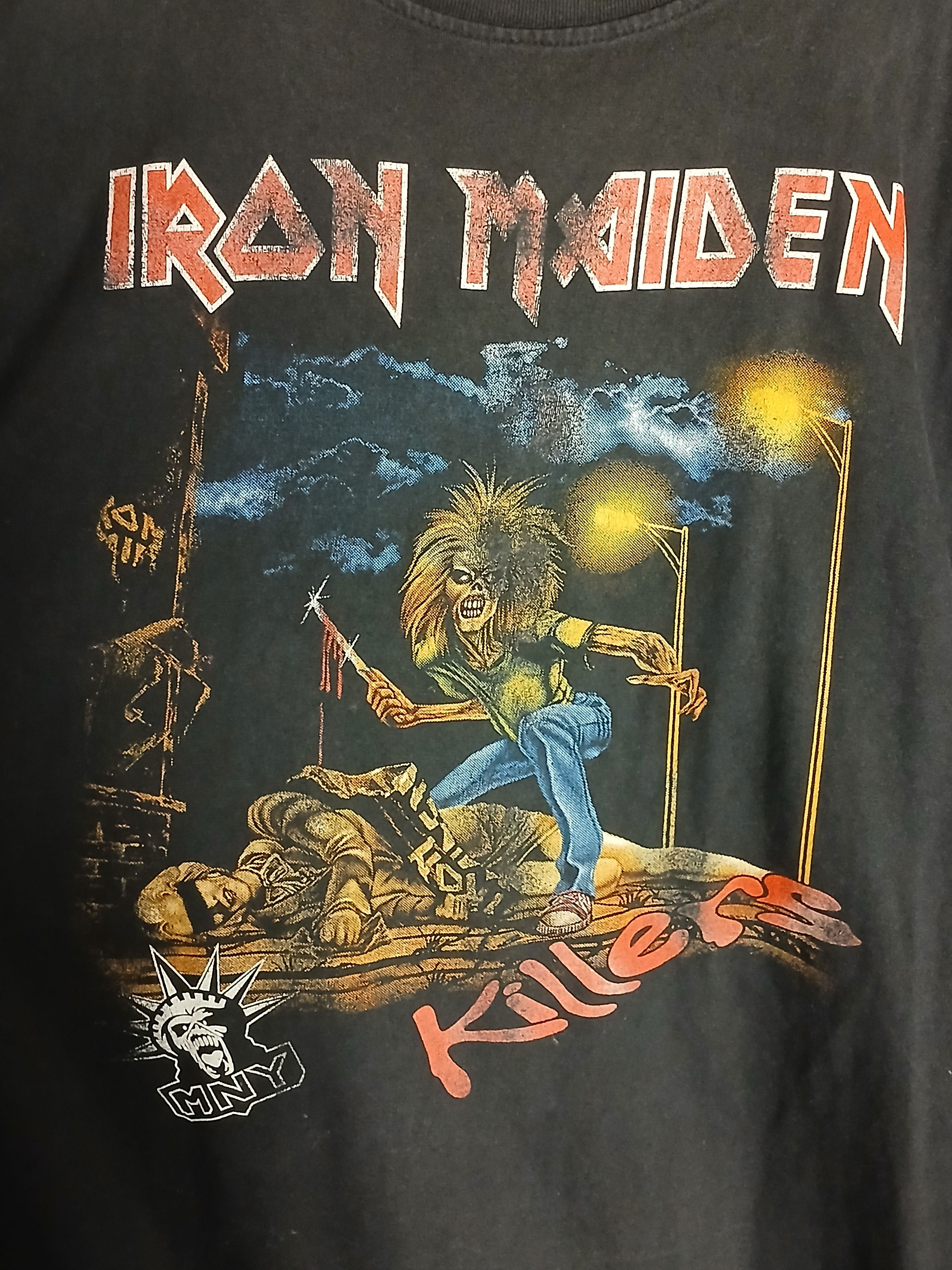 Band Tees Iron Maiden Long Sleeve T-Shirt Size US XL / EU 56 / 4 - 3 Thumbnail